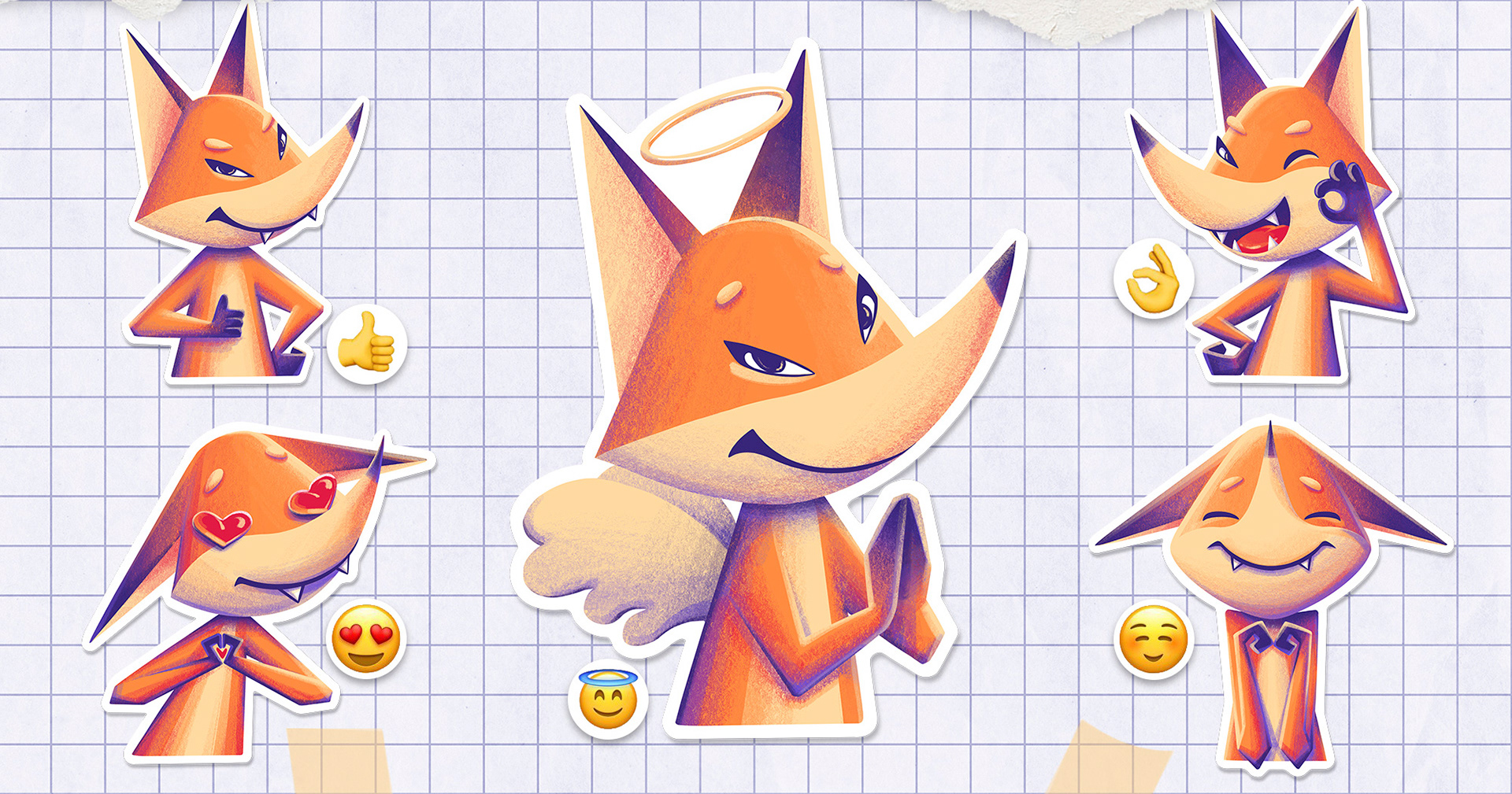 Stickers for Telegram — Изображение №4 — Иллюстрация, Графика на Dprofile
