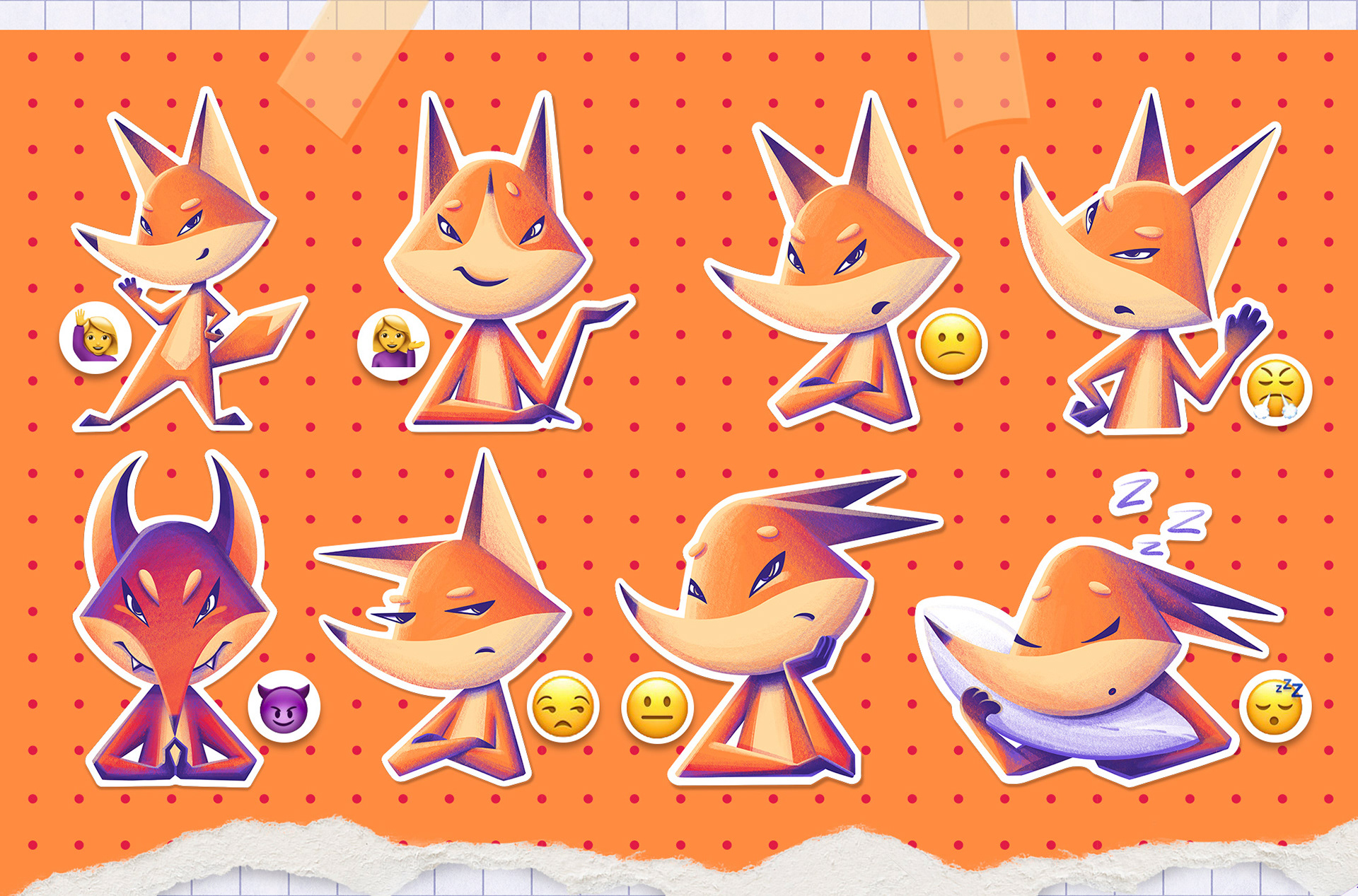 Stickers for Telegram — Изображение №7 — Иллюстрация, Графика на Dprofile