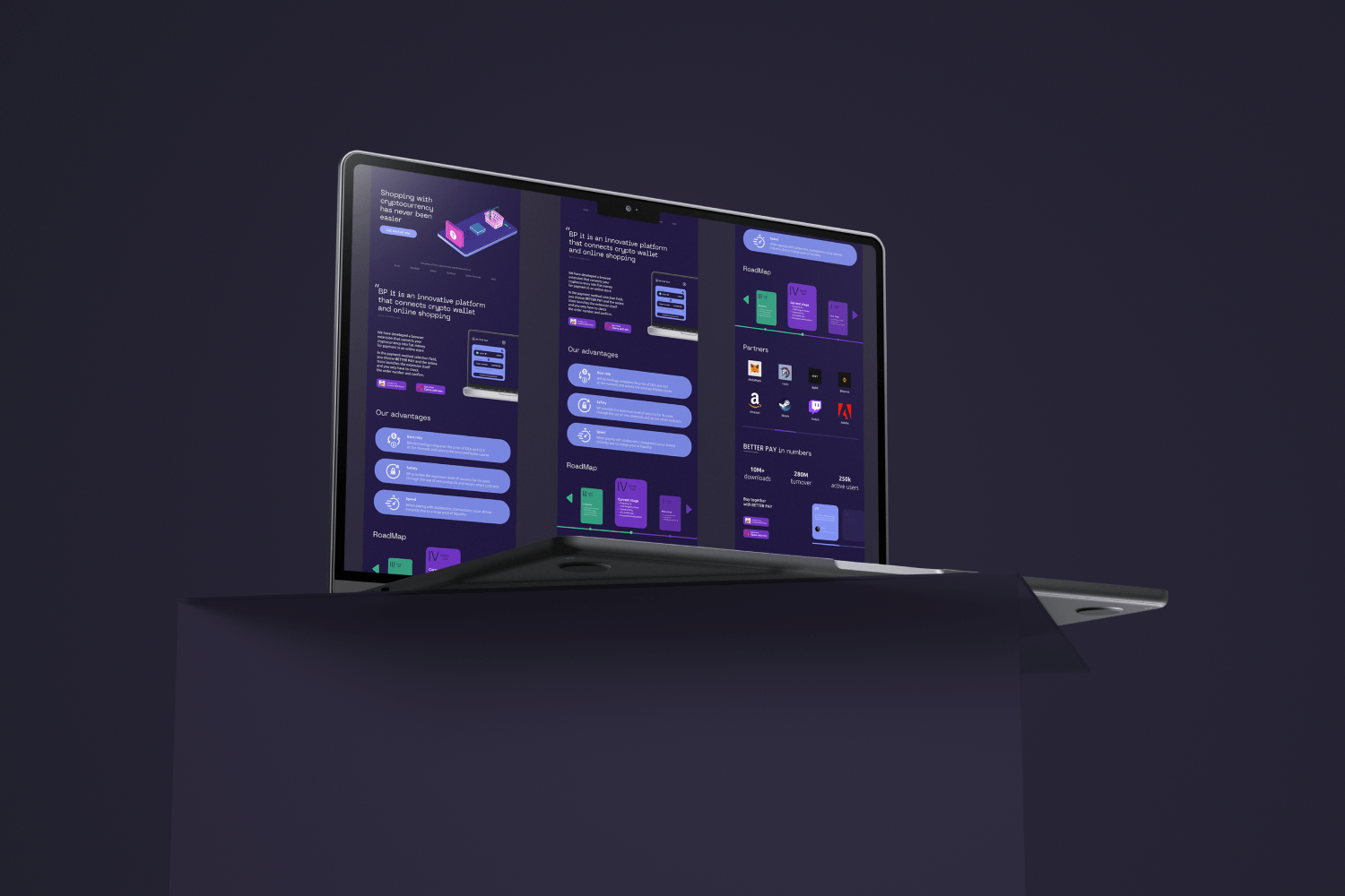 Better Pay landing page — Изображение №4 — Интерфейсы на Dprofile