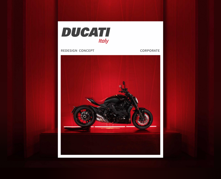 DUCATI | Corporate Website Redesign — Интерфейсы на Dprofile