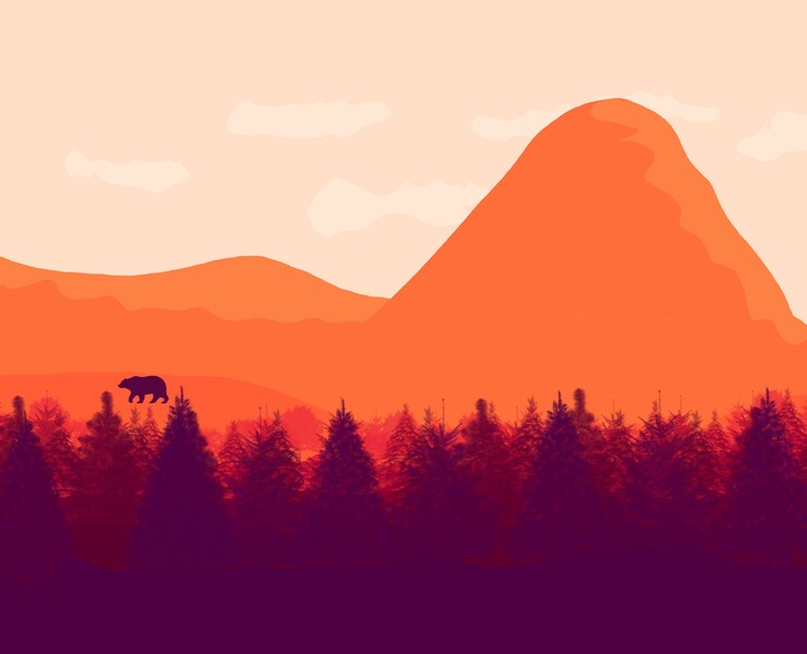 Серия иллюстраций "Путь к солнцу" — Иллюстрация на Dprofile