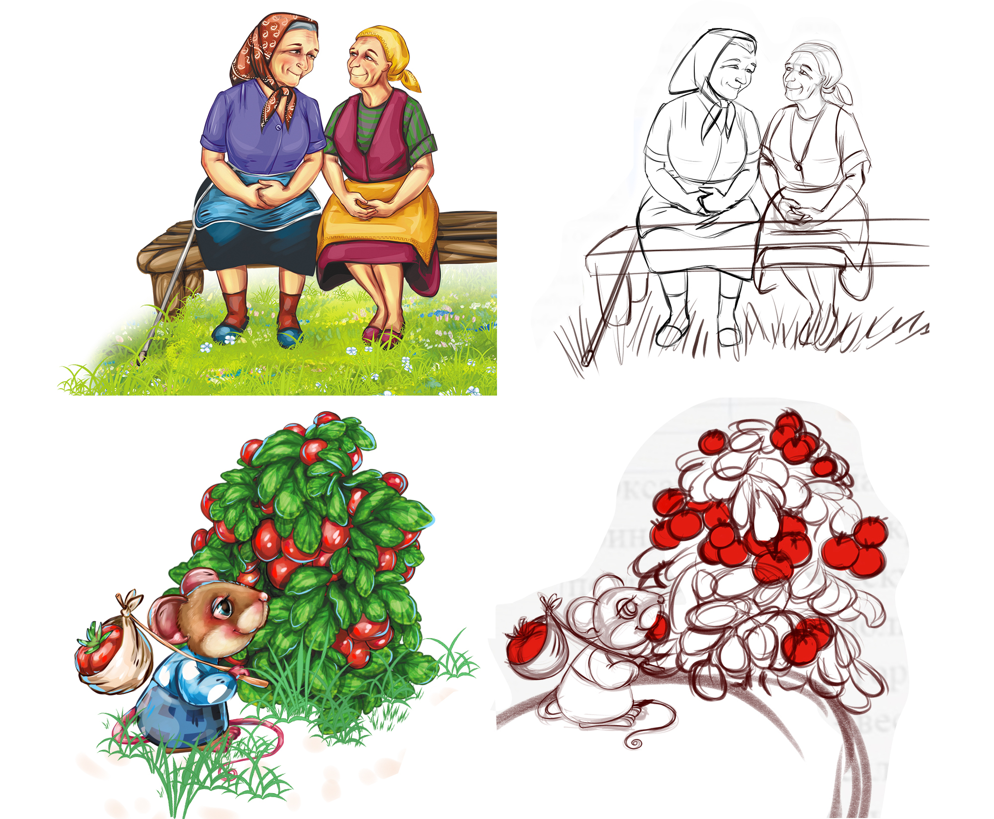 book illustration — Изображение №3 — Иллюстрация на Dprofile