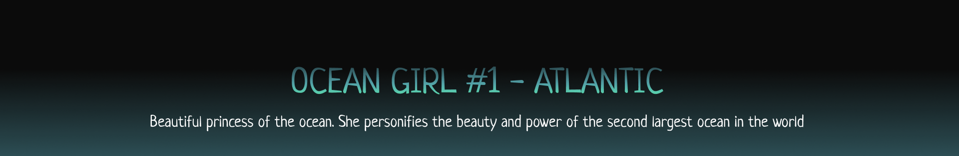 Ocean Girl | NFT-коллекция — Изображение №3 — Иллюстрация на Dprofile