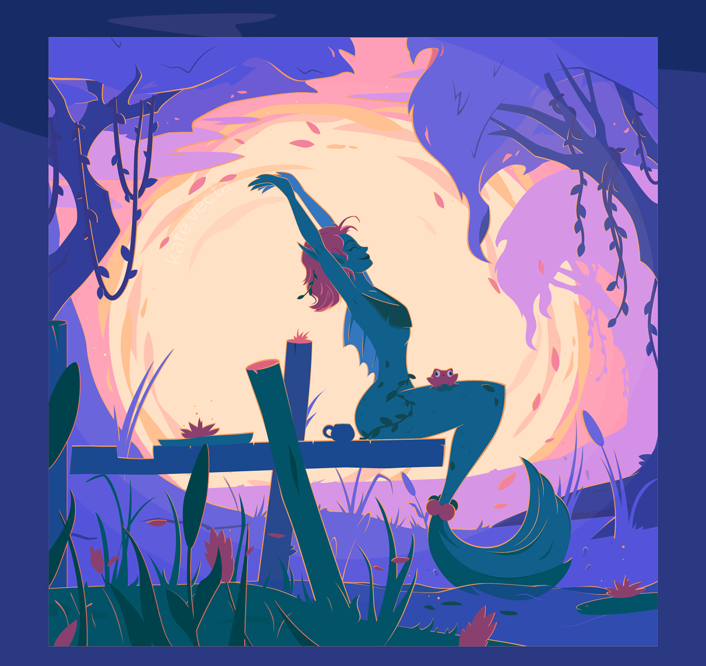 MerMay 2023. Дизайн персонажей — Изображение №13 — Иллюстрация на Dprofile