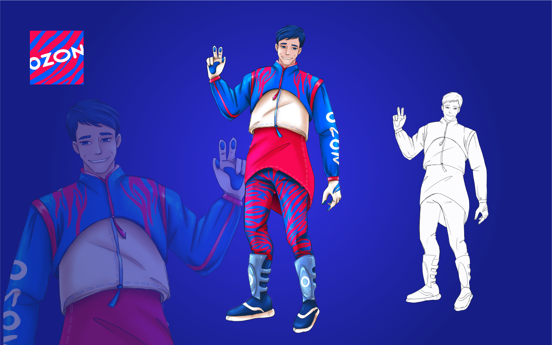 Хуманизация брендов. Дизайн персонажей — Изображение №7 — Иллюстрация на Dprofile