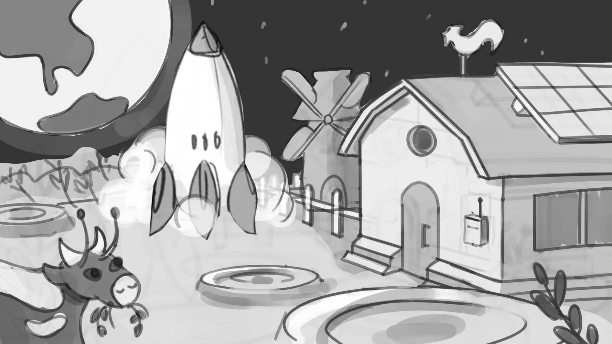 Мегамаркет. Векторная иллюстрация для рекламного ролика — Изображение №9 — Брендинг, Иллюстрация на Dprofile