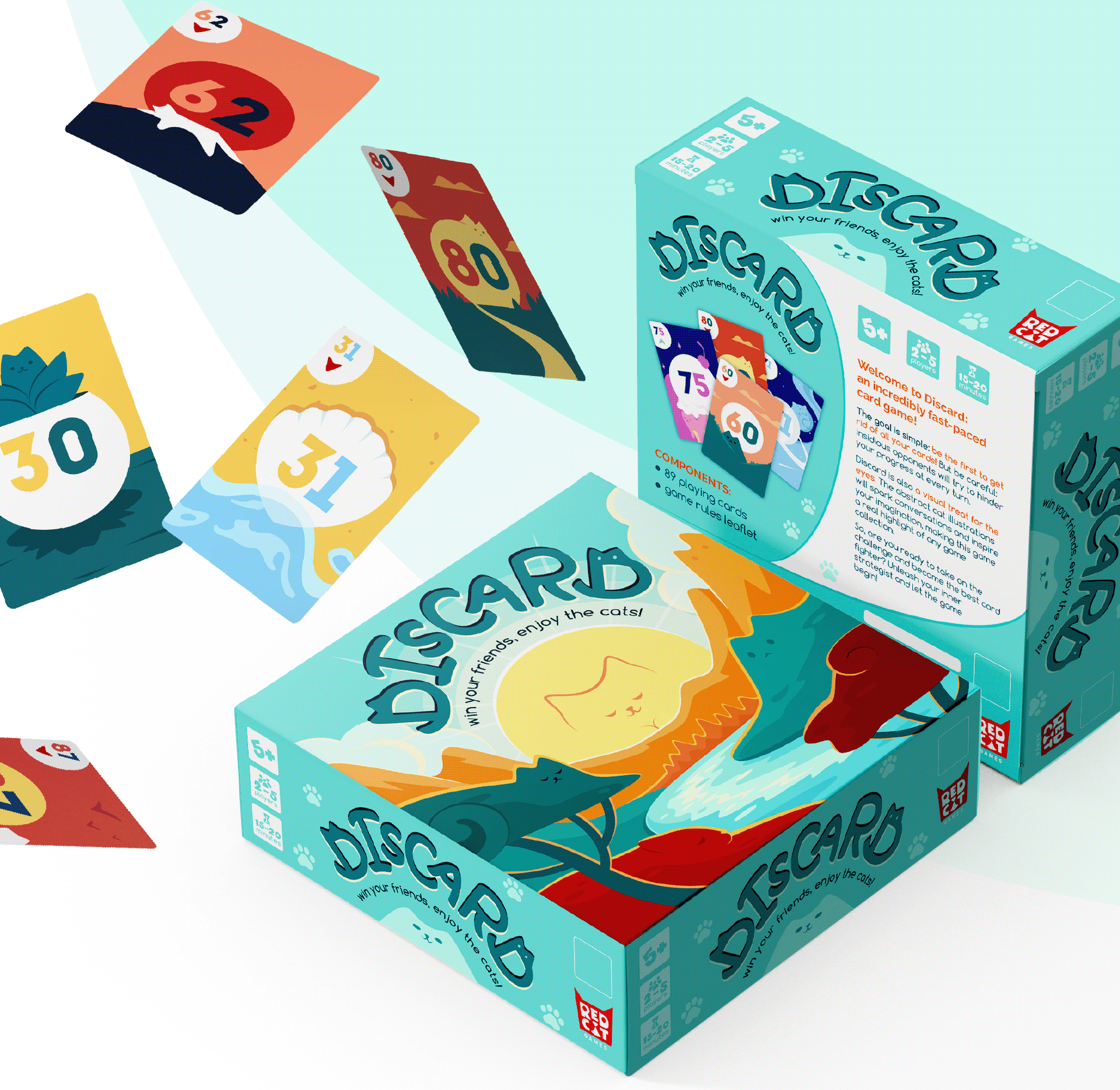 Настольная игра Discard. Иллюстрация и дизайн карточной игры — Изображение №4 — Брендинг, Иллюстрация на Dprofile