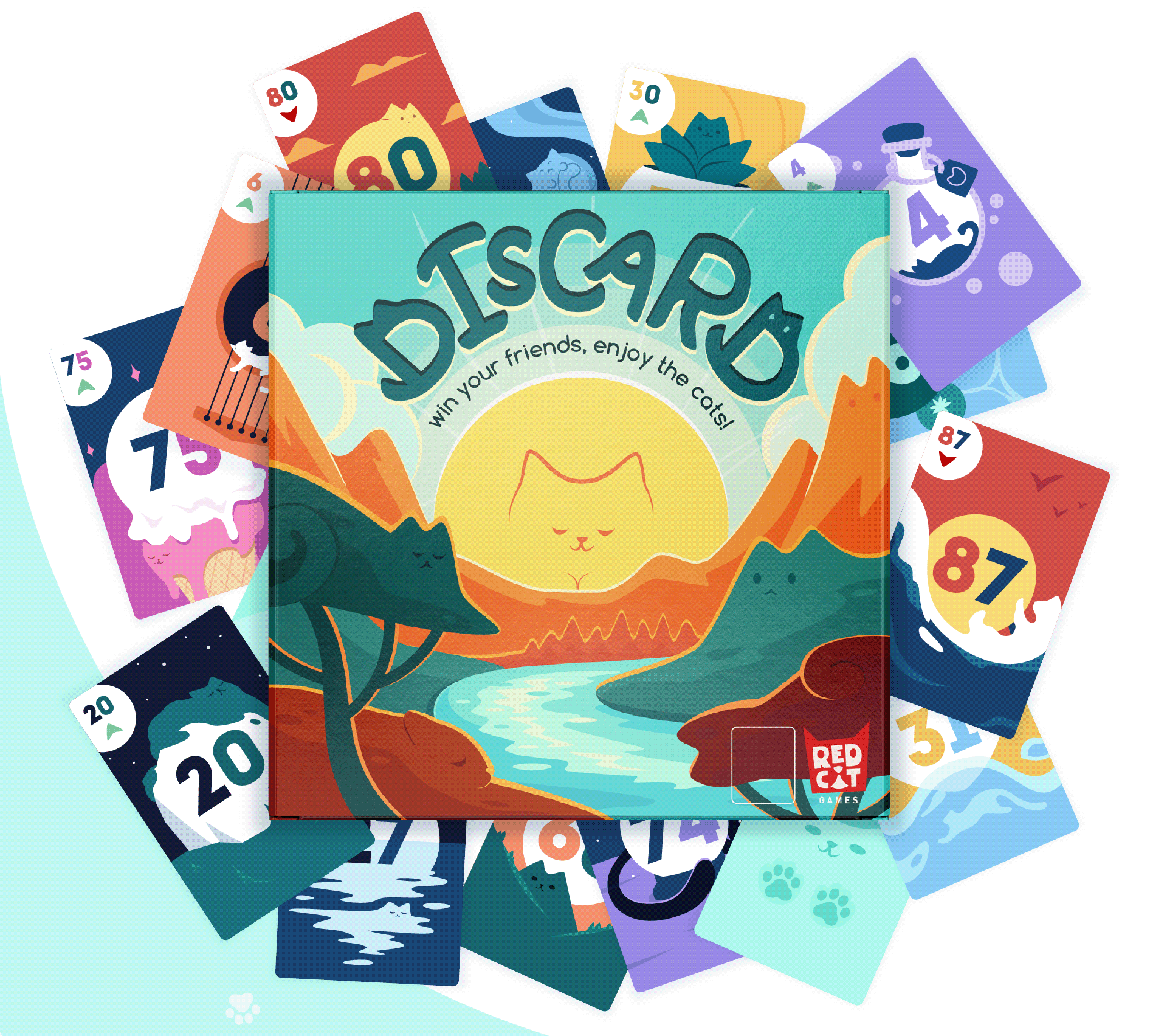 Настольная игра Discard. Иллюстрация и дизайн карточной игры — Изображение №10 — Брендинг, Иллюстрация на Dprofile