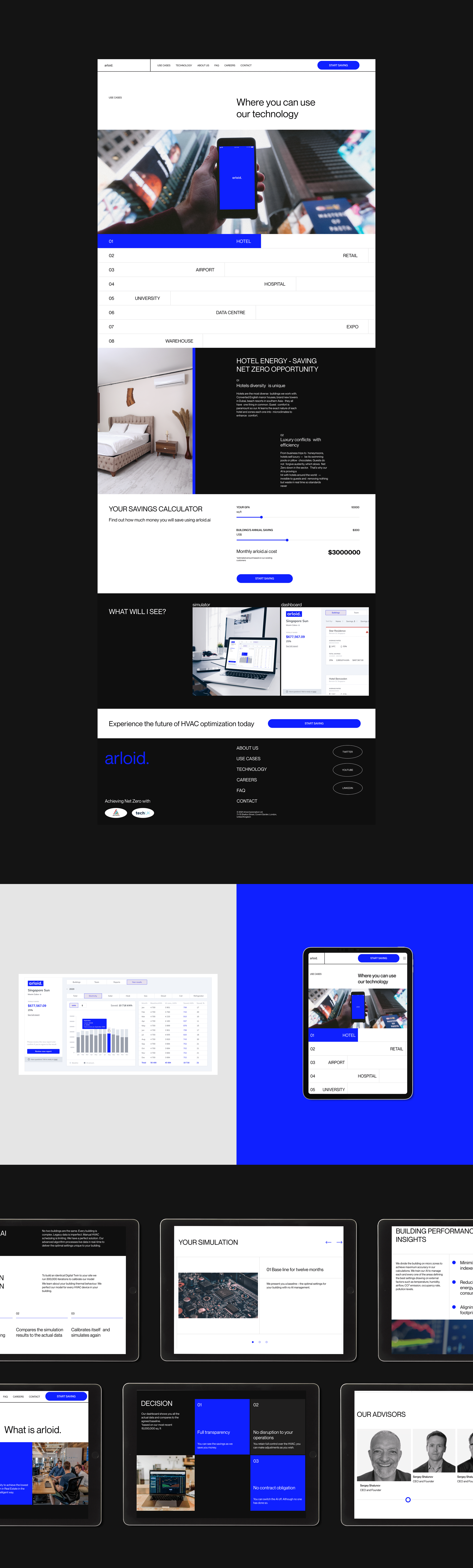 Arloid - Corporate website redesign — Изображение №4 — Интерфейсы на Dprofile