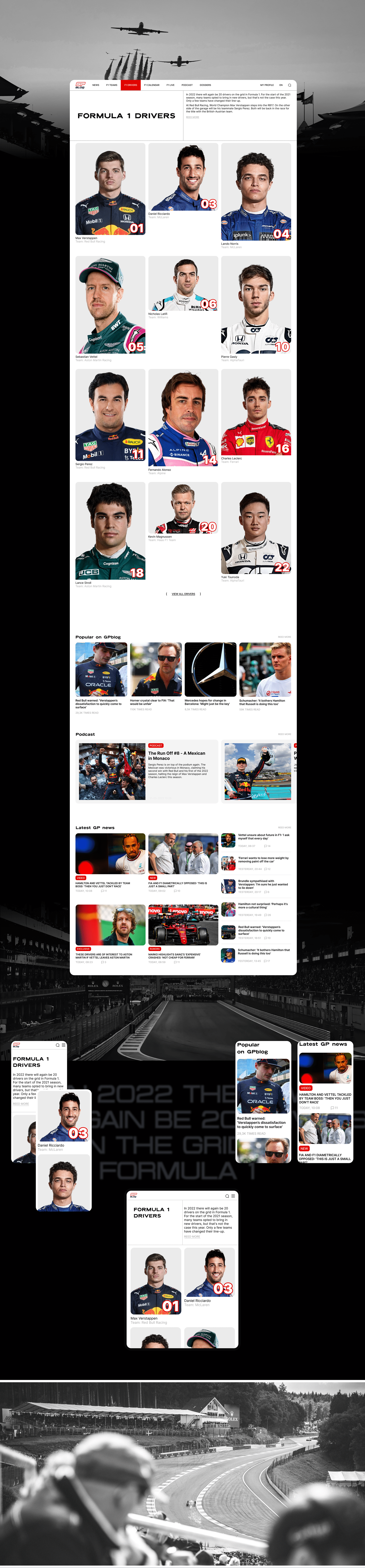 GPblog / News website redesign — Изображение №3 — Интерфейсы, Маркетинг на Dprofile