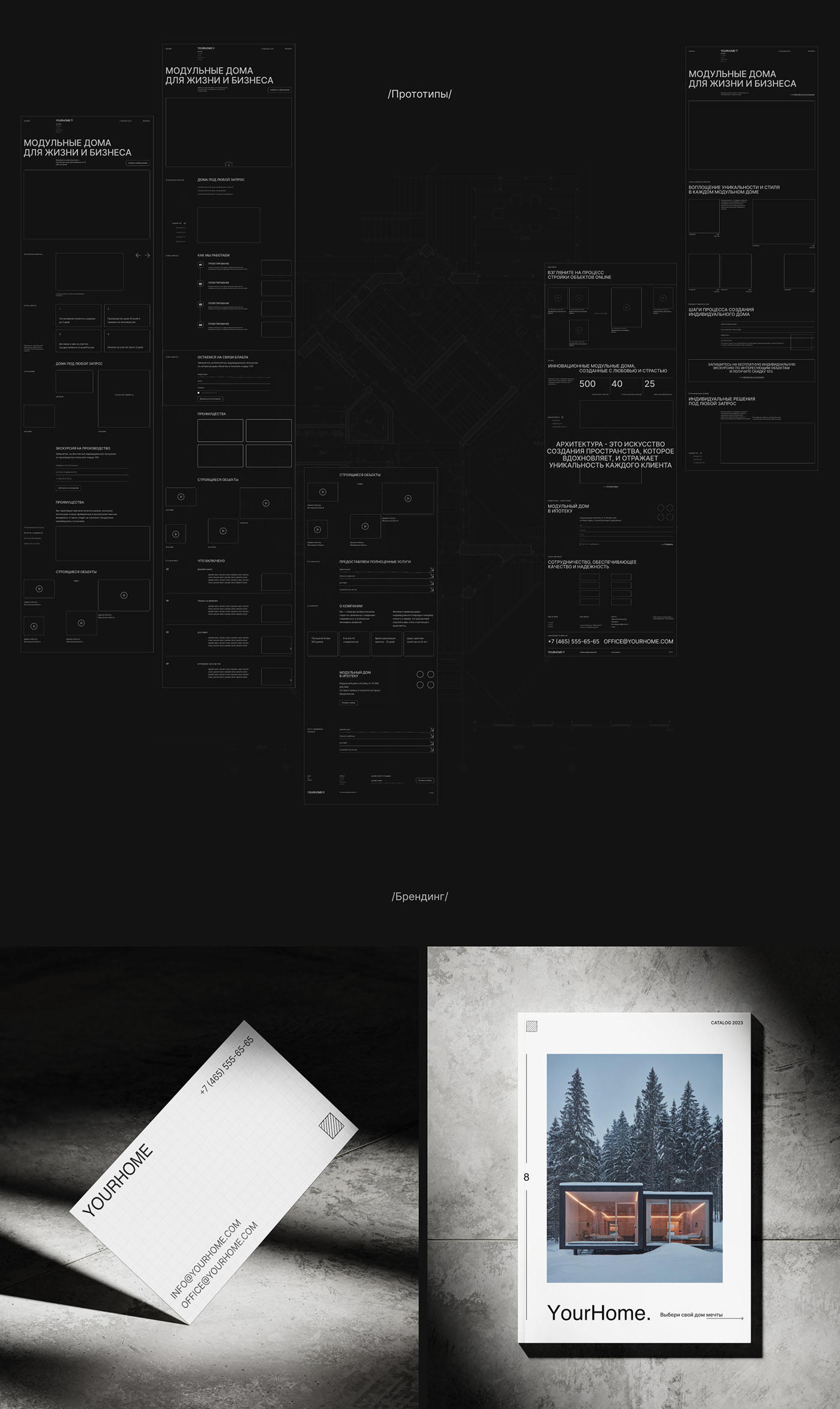 Landing page | Your home — Изображение №3 — Интерфейсы, Брендинг на Dprofile