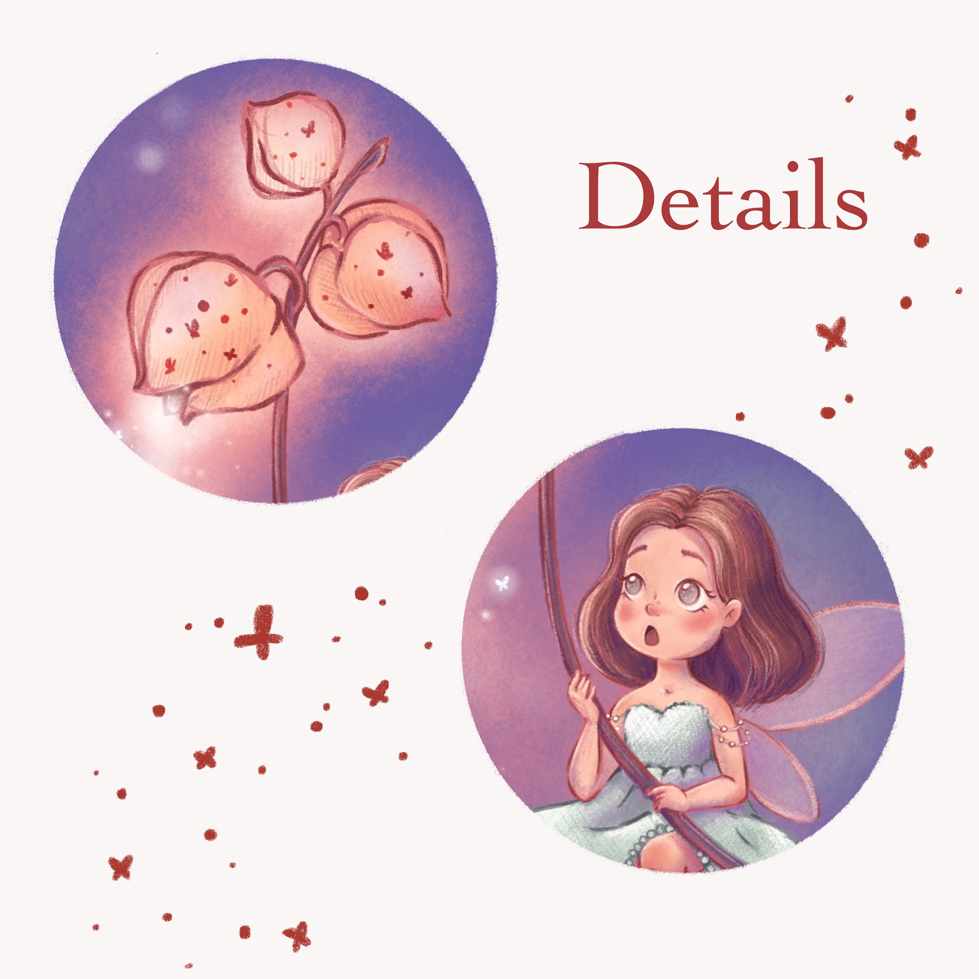 Fairy with winter cherry — Изображение №4 — Брендинг, Иллюстрация на Dprofile