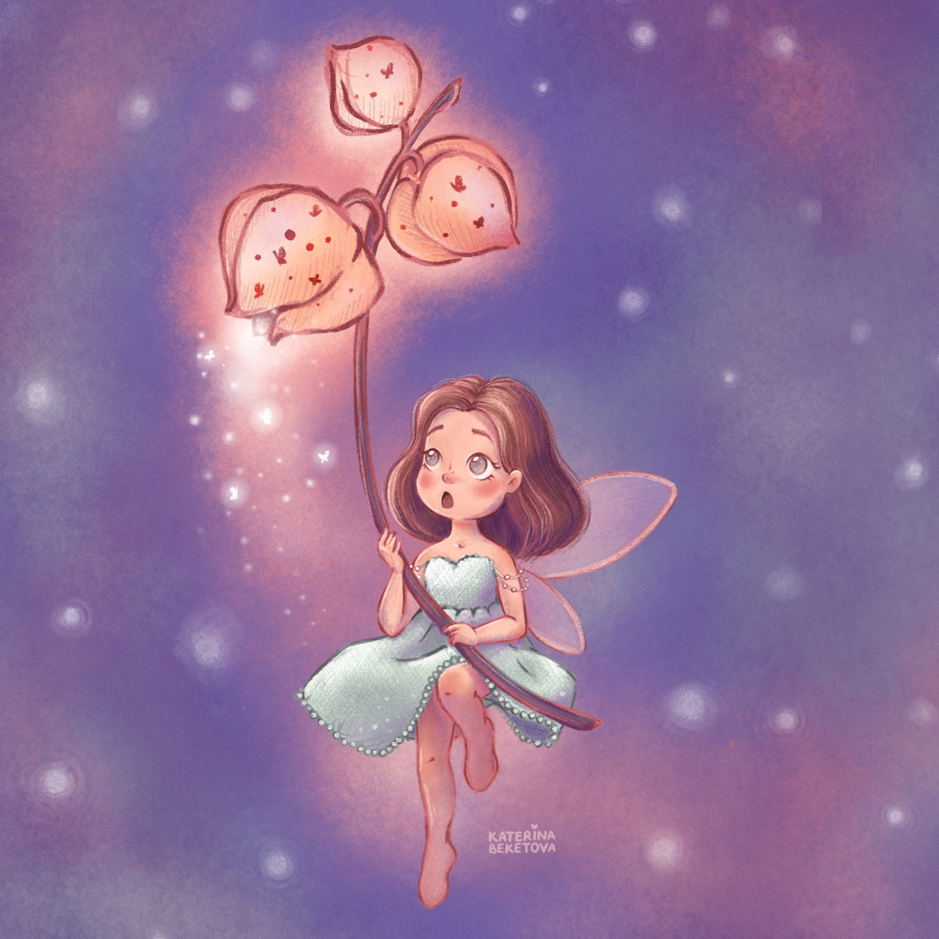Fairy with winter cherry — Изображение №3 — Брендинг, Иллюстрация на Dprofile