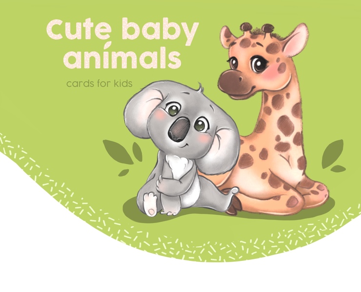 Cute little animals — Брендинг, Иллюстрация на Dprofile
