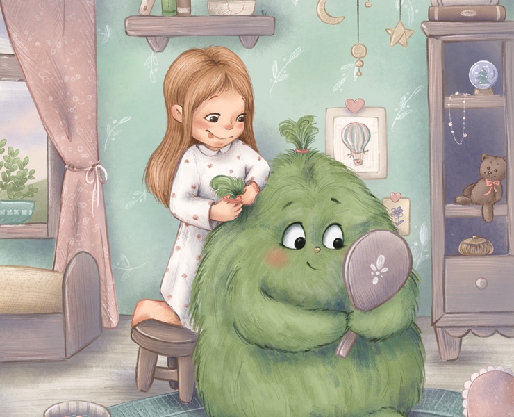 Иллюстрация для марафона #childhoodweek — Иллюстрация на Dprofile