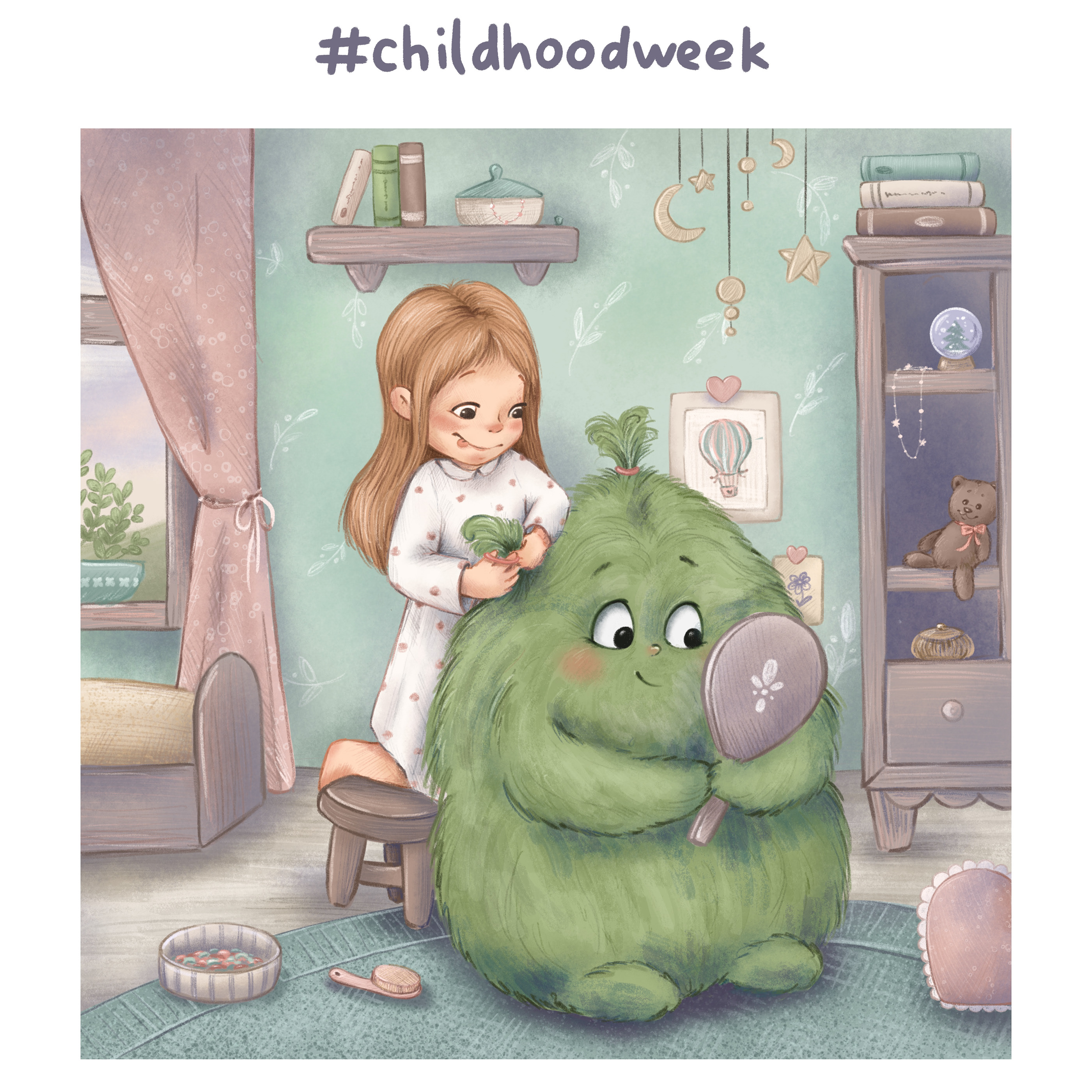 Иллюстрация для марафона #childhoodweek — Изображение №3 — Иллюстрация на Dprofile