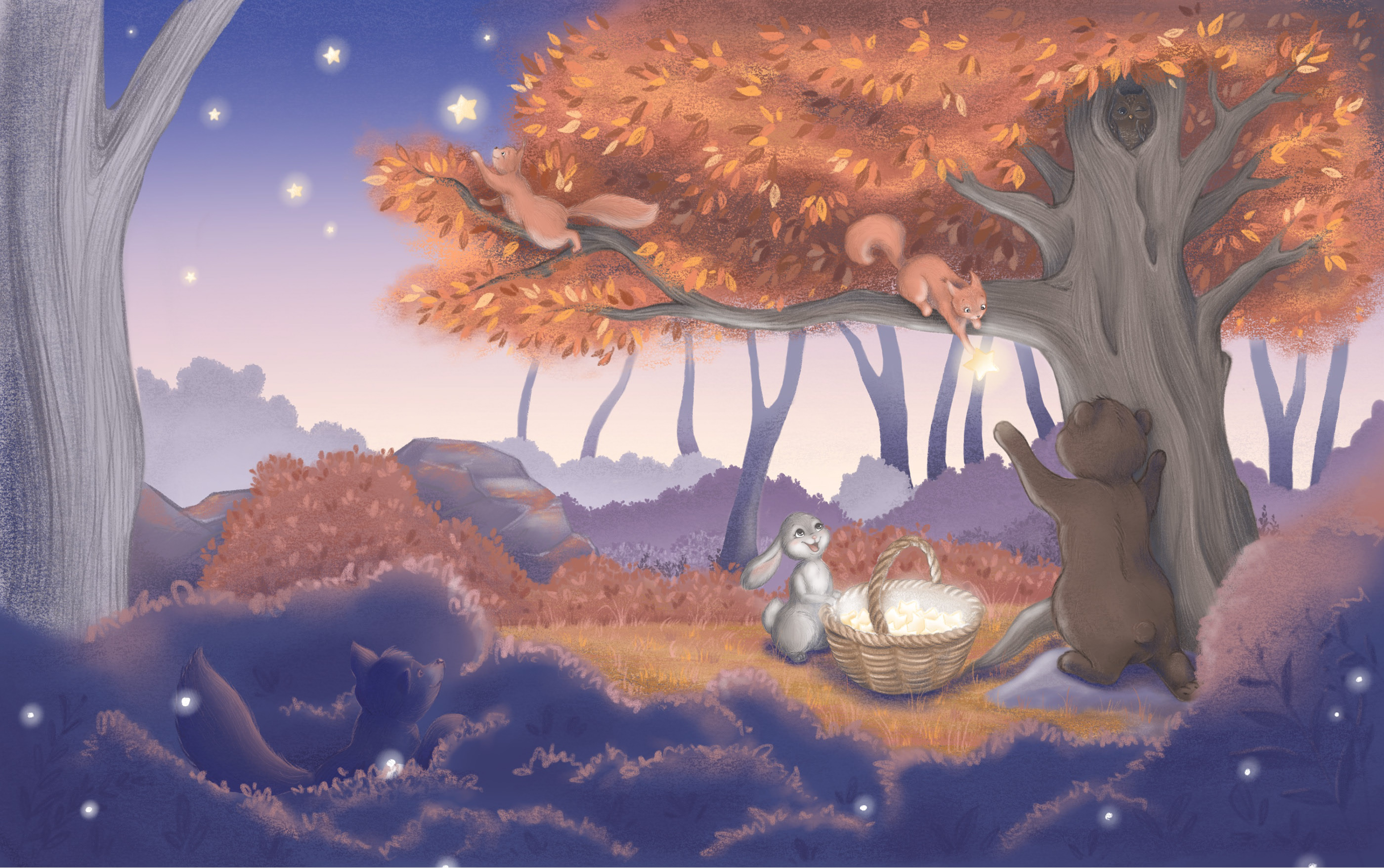 Forest fairy tale — Изображение №5 — Брендинг, Иллюстрация на Dprofile