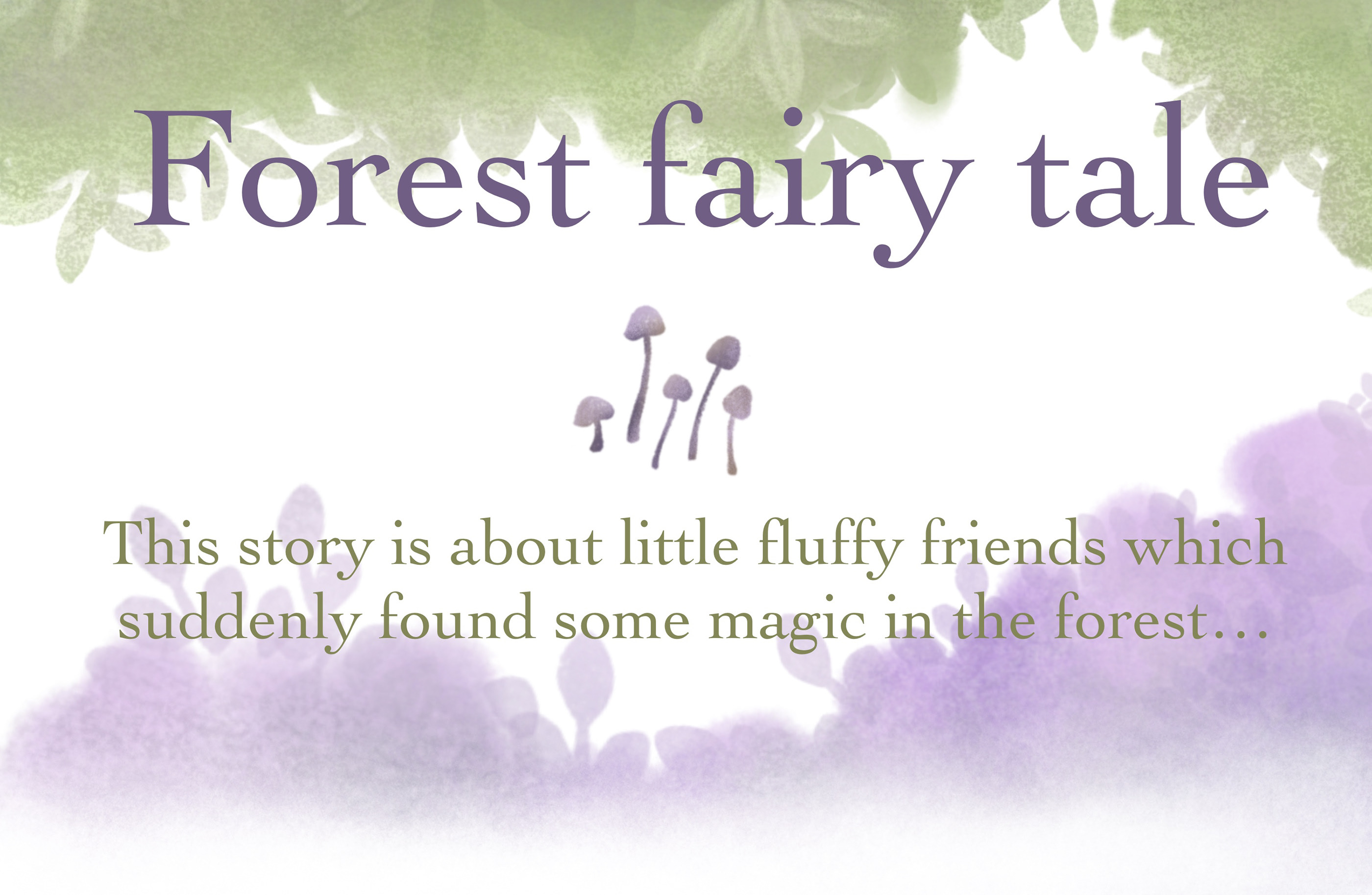 Forest fairy tale — Изображение №1 — Брендинг, Иллюстрация на Dprofile