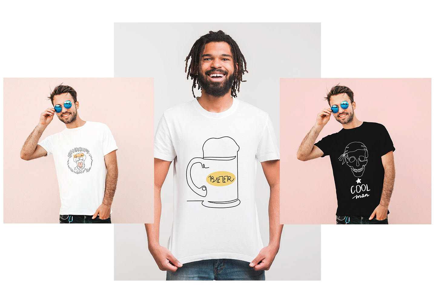 One line collection prints/ Принты на футболки — Изображение №4 — Брендинг, Иллюстрация на Dprofile
