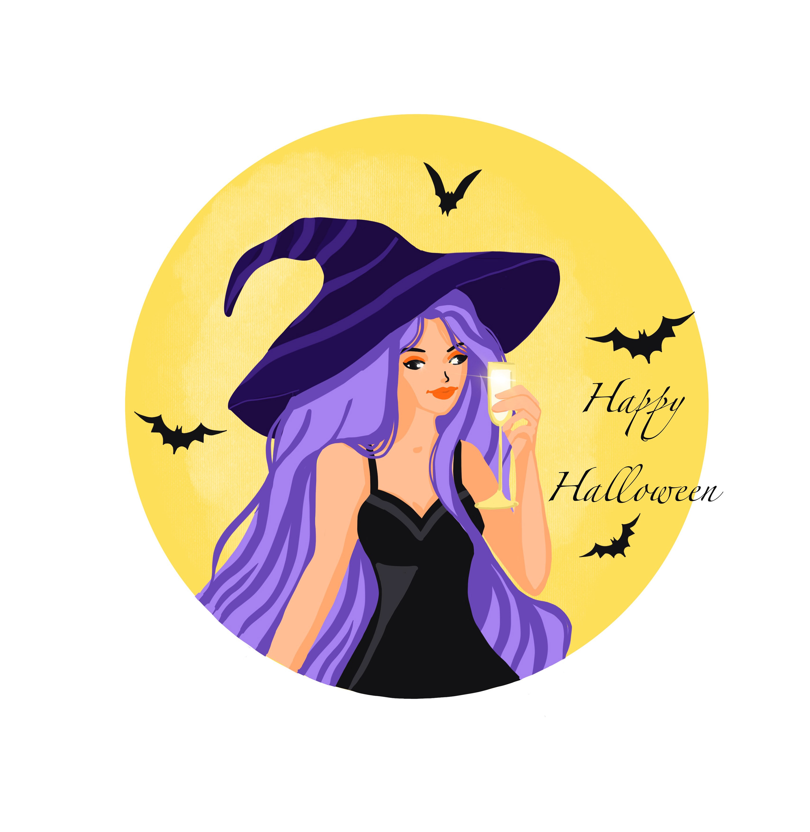 Коллекция открыток на Хэллоуин/Set of Halloween's card — Изображение №1 — Иллюстрация, Графика на Dprofile