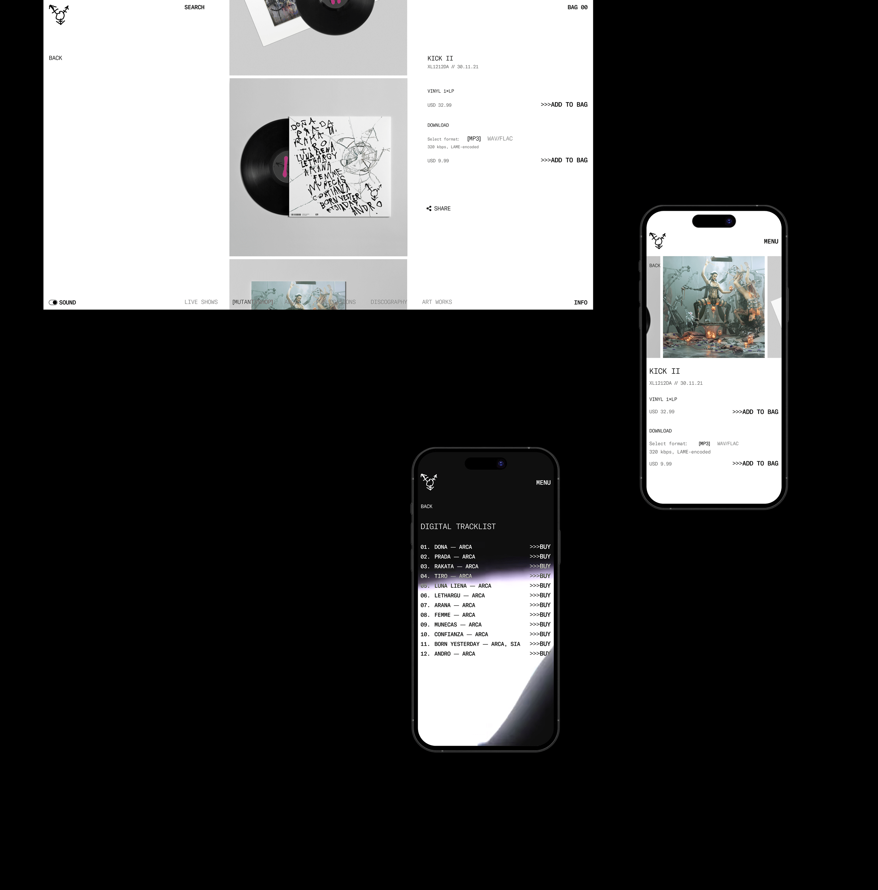 Website for Arca — Изображение №8 — Интерфейсы на Dprofile