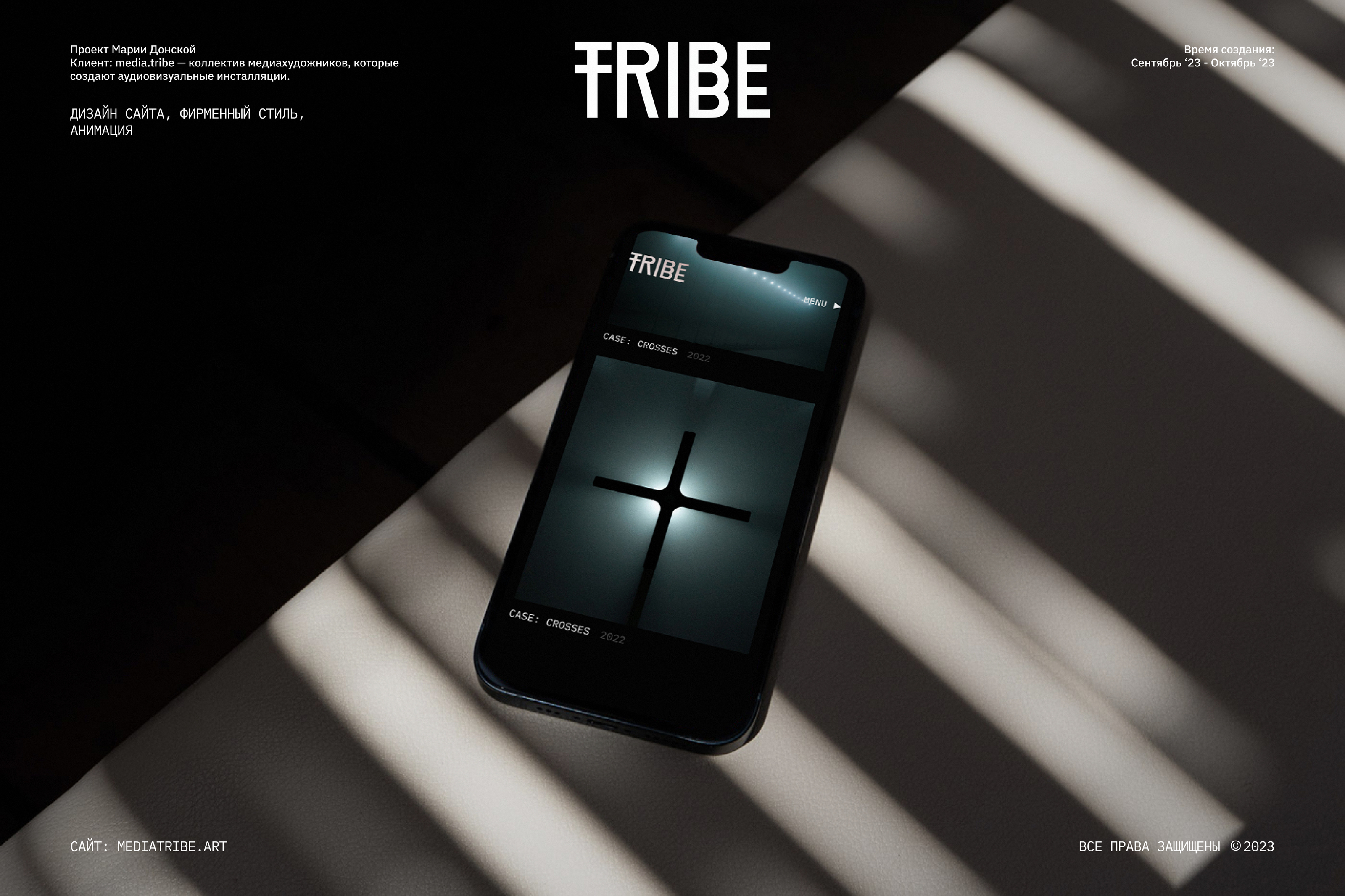 Media tribe — Изображение №1 — Интерфейсы, Брендинг на Dprofile