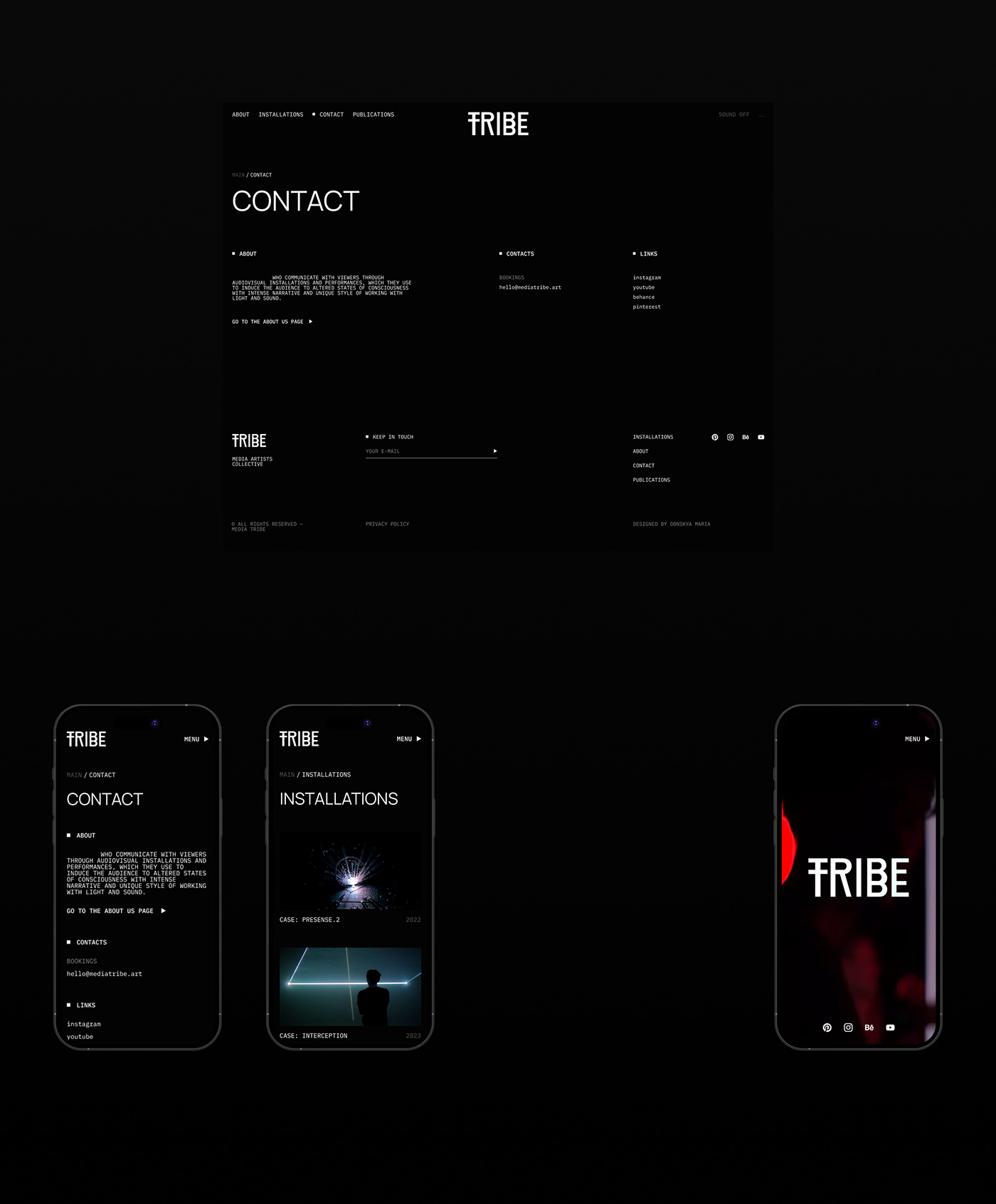 Media tribe — Изображение №7 — Интерфейсы, Брендинг на Dprofile