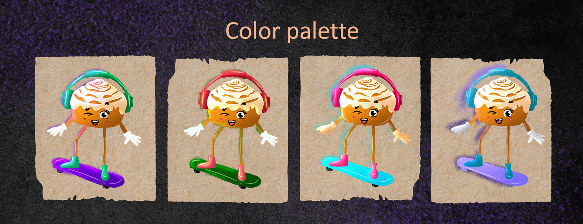 Character design for a bakery cafe — Изображение №9 — Брендинг, Иллюстрация на Dprofile