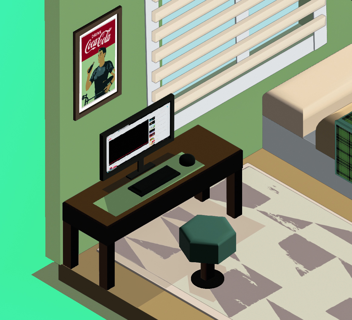Skate room Style — Изображение №3 — Графика, 3D на Dprofile