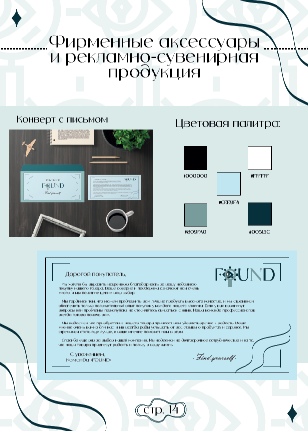 Brandbook для магазина одежды "FOUND" — Изображение №14 — Брендинг, Графика на Dprofile