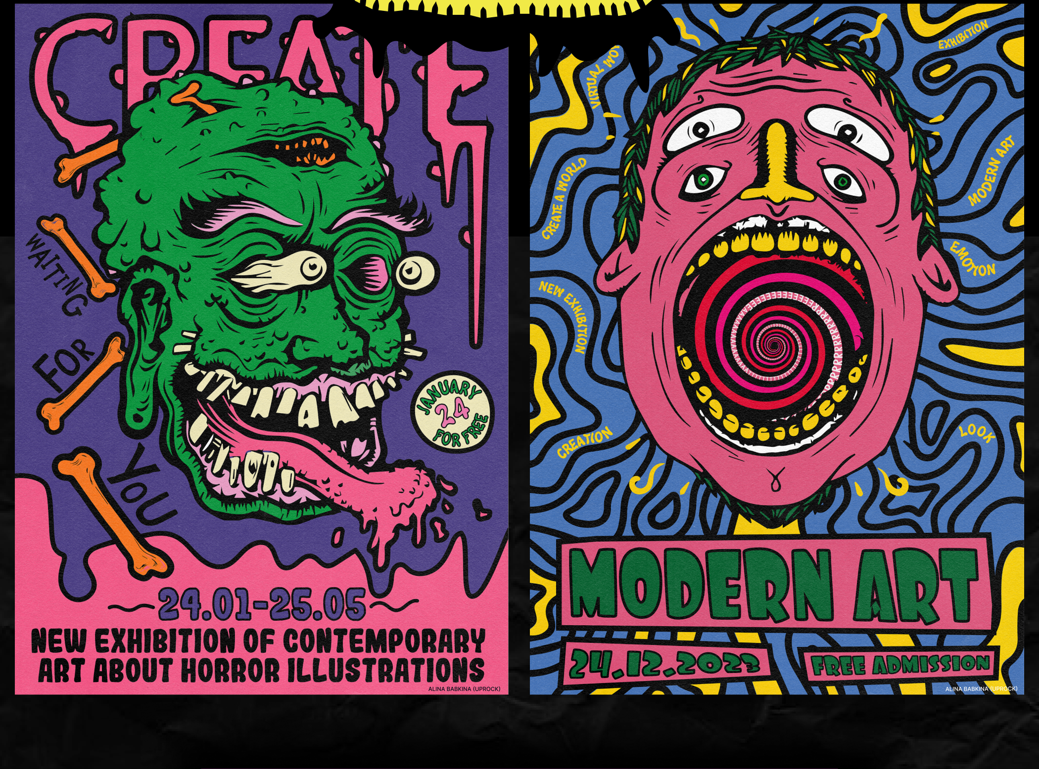 POSTER COLLECTION 2023 — Изображение №3 — Иллюстрация, Графика на Dprofile