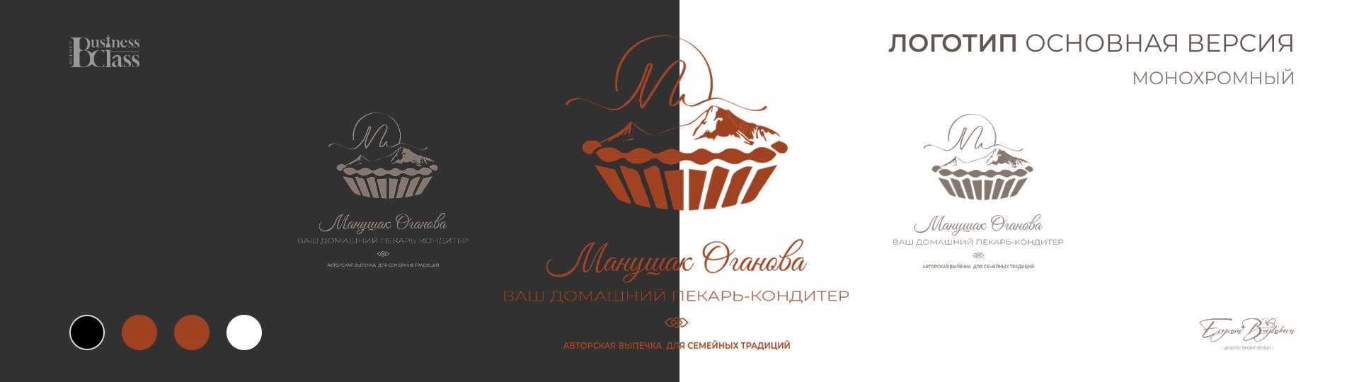 Разработка Логотипа кондитера — Изображение №8 — Брендинг на Dprofile