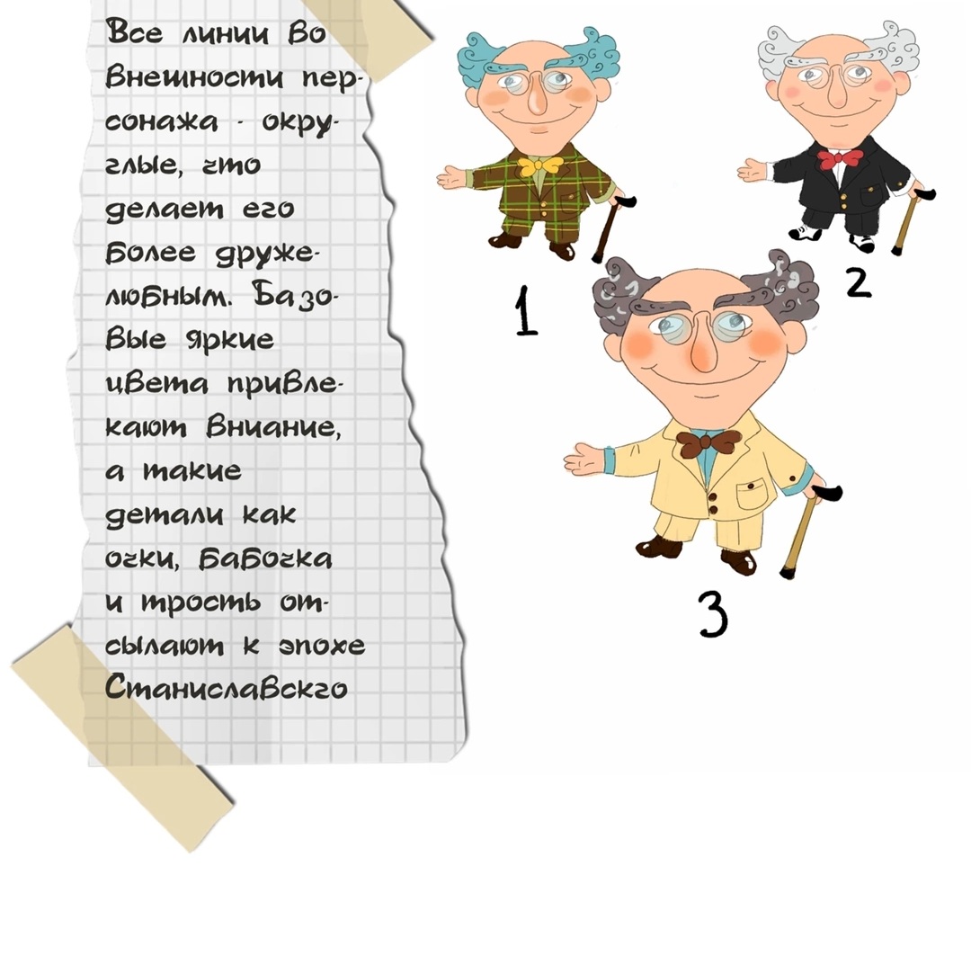 Станиславский бренд персонаж для театральной студии — Изображение №3 — Брендинг, Иллюстрация на Dprofile