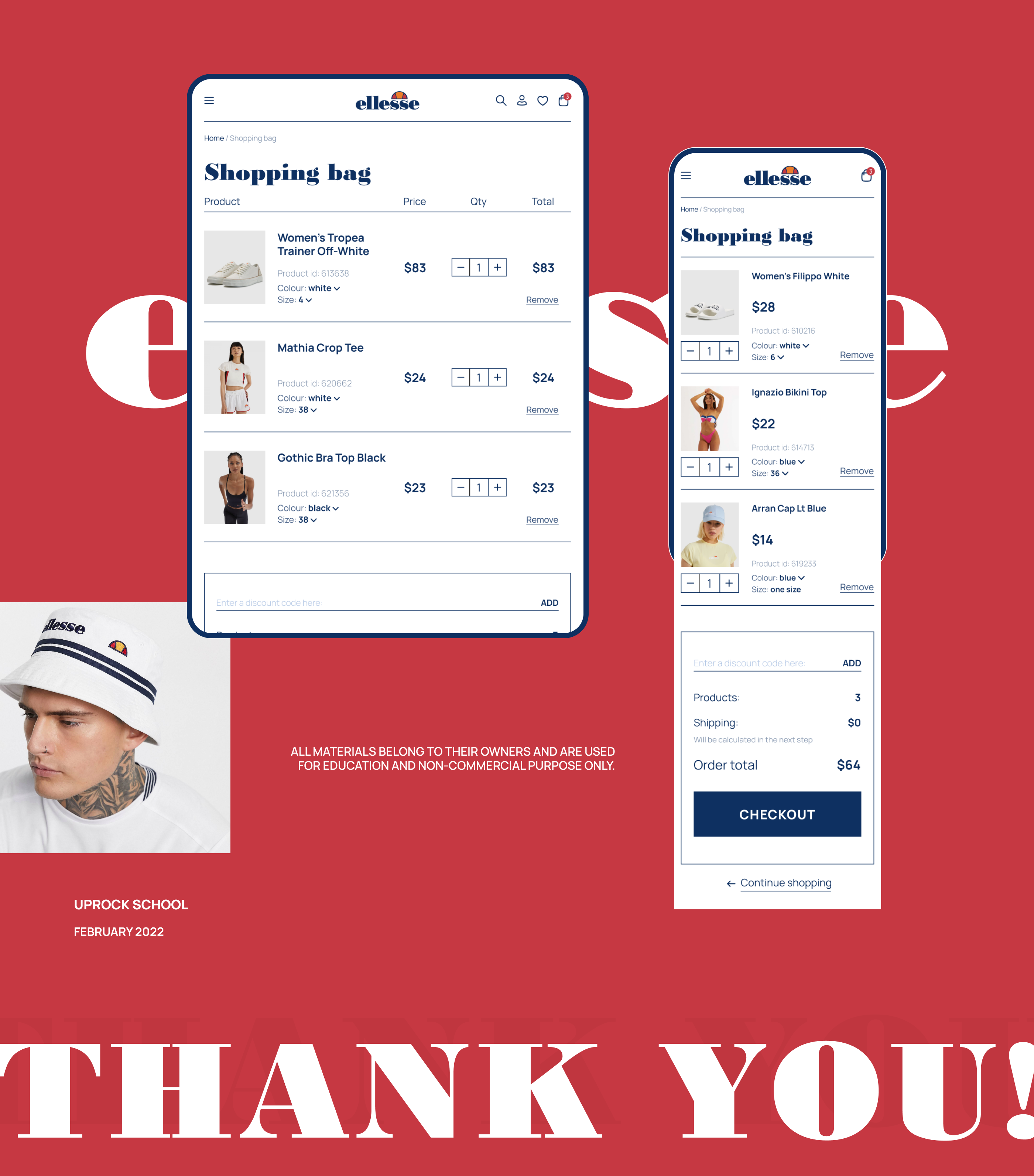 ellesse / e-commerce redesign concept — Изображение №11 — Интерфейсы, Графика на Dprofile