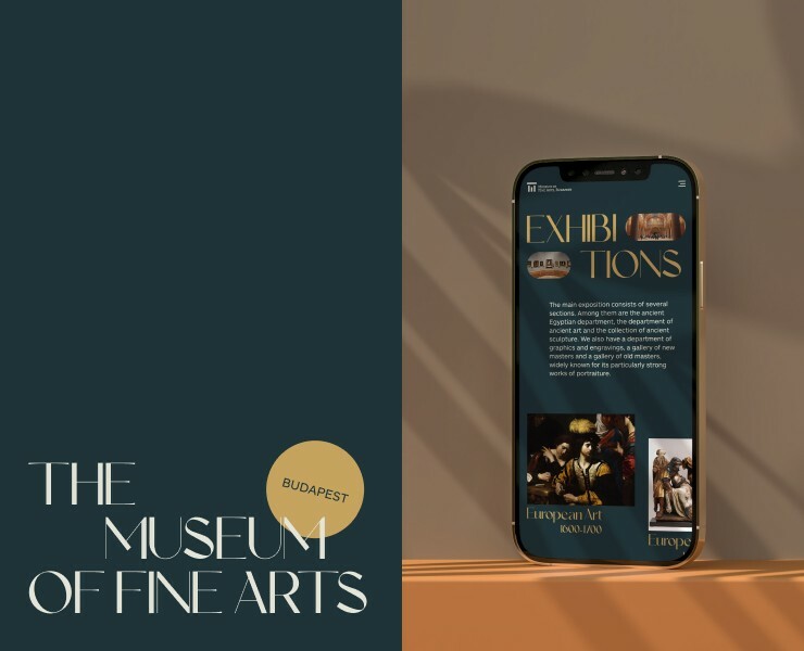 The Museum of Fine Arts Redesign concept — Интерфейсы, Графика на Dprofile