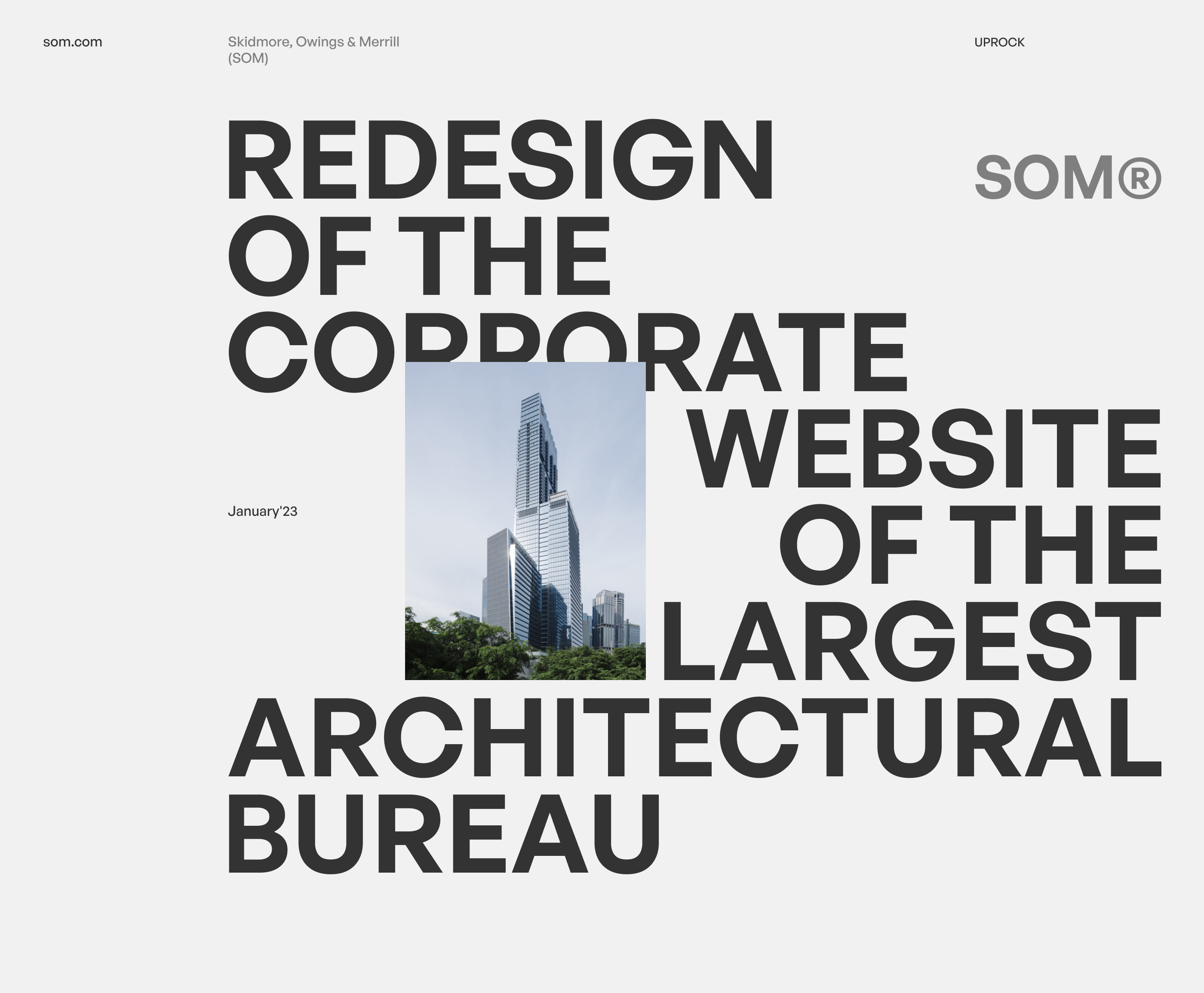 SOM | Corporate website redesign — Изображение №1 — Интерфейсы, Брендинг на Dprofile