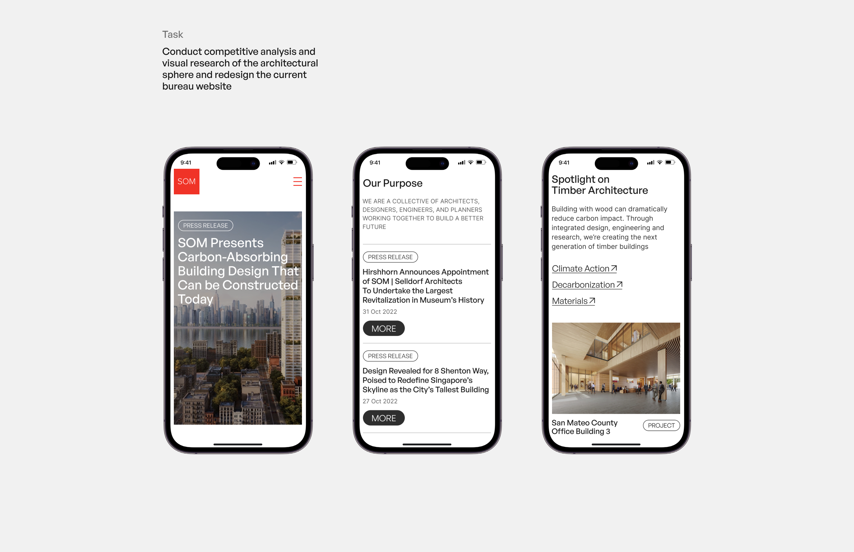 SOM | Corporate website redesign — Изображение №2 — Интерфейсы, Брендинг на Dprofile