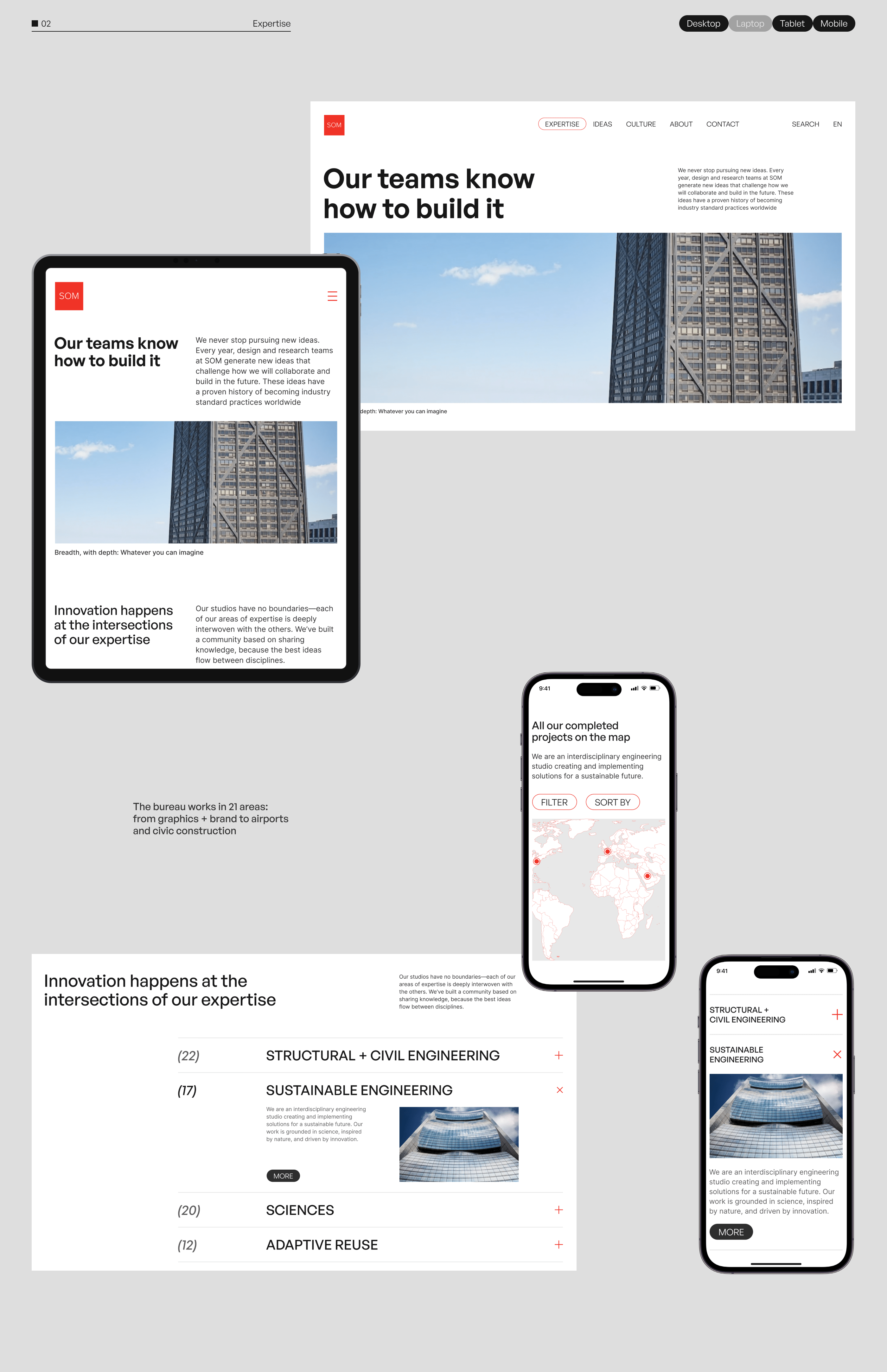 SOM | Corporate website redesign — Изображение №5 — Интерфейсы, Брендинг на Dprofile