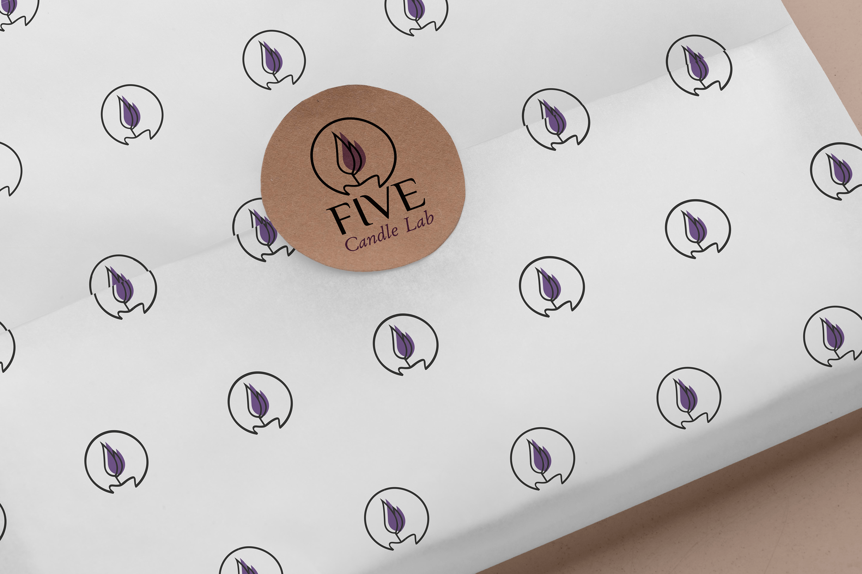 FIVE CANDLE LAB | LOGO | СВЕЧИ | CANDLES — Изображение №8 — Брендинг, Графика на Dprofile