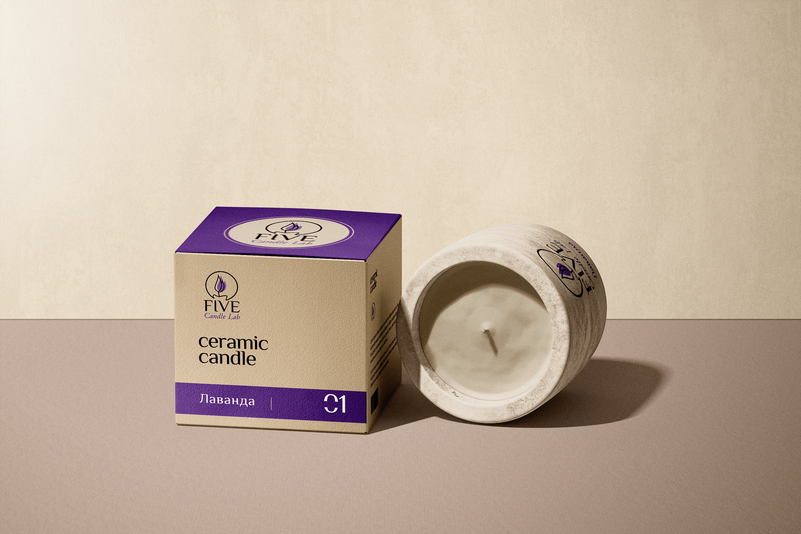 FIVE CANDLE LAB | LOGO | СВЕЧИ | CANDLES — Изображение №9 — Брендинг, Графика на Dprofile