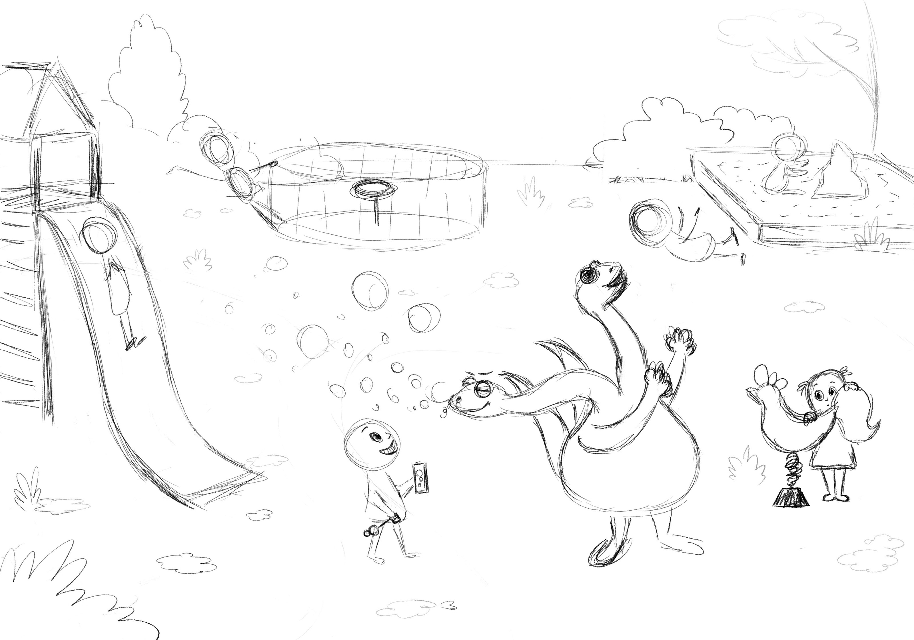 Дизайн пазлов с монстрами для детей — Изображение №7 — Брендинг, Иллюстрация на Dprofile