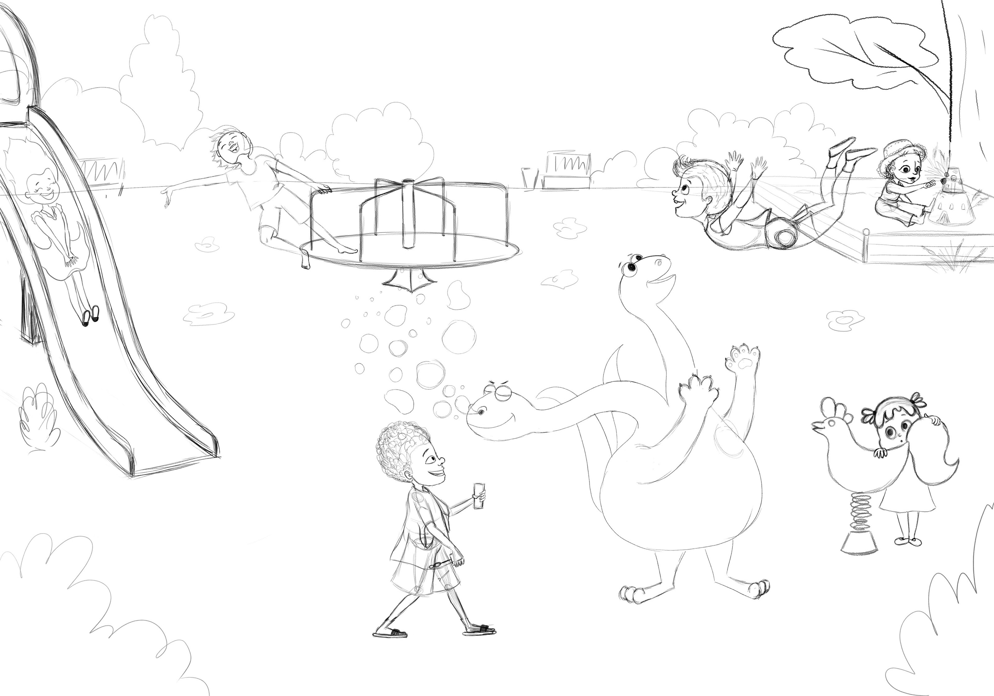 Дизайн пазлов с монстрами для детей — Изображение №8 — Брендинг, Иллюстрация на Dprofile