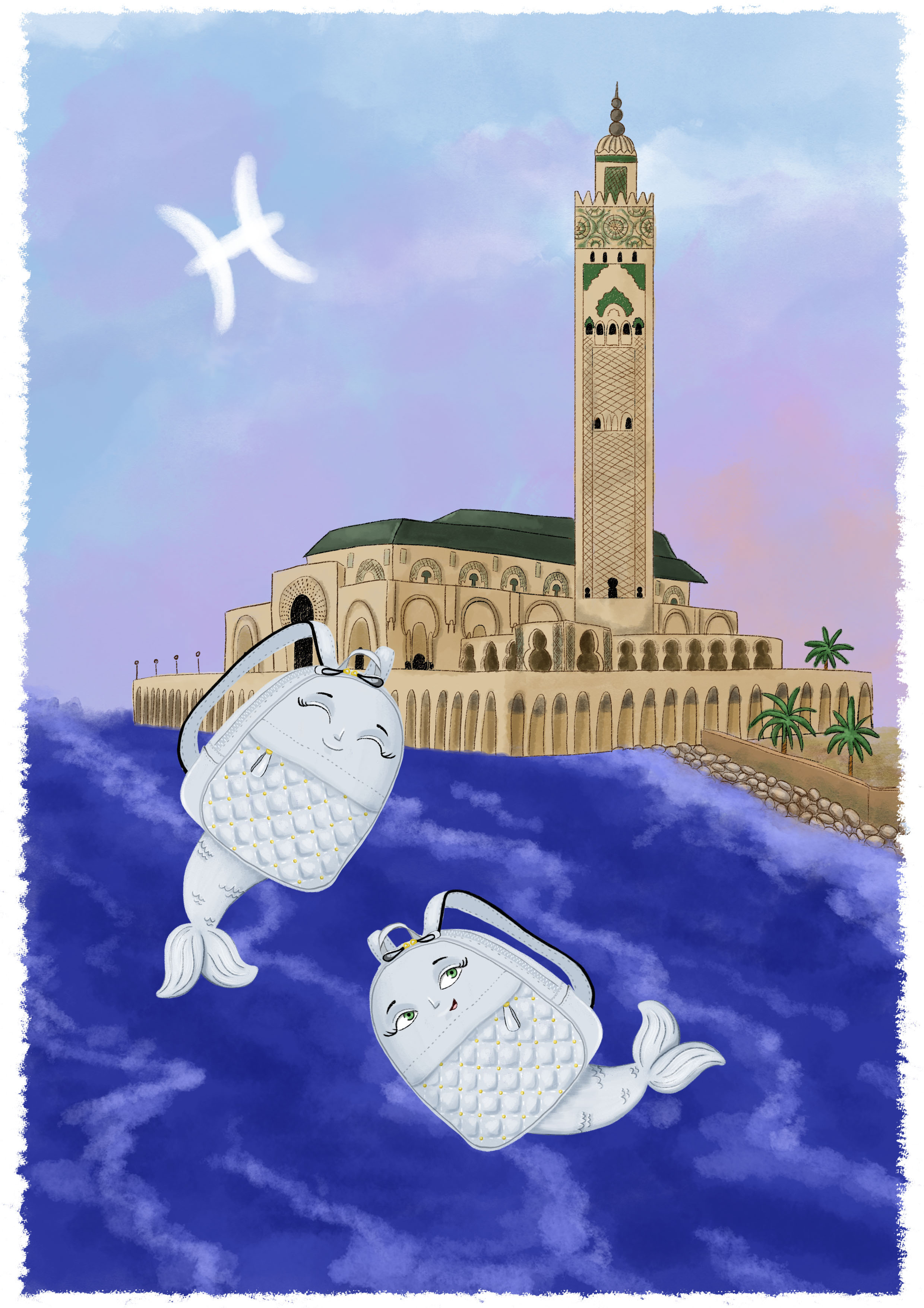 Знаки Зодиака - Рюкзаки-путешественники — Изображение №13 — Иллюстрация на Dprofile