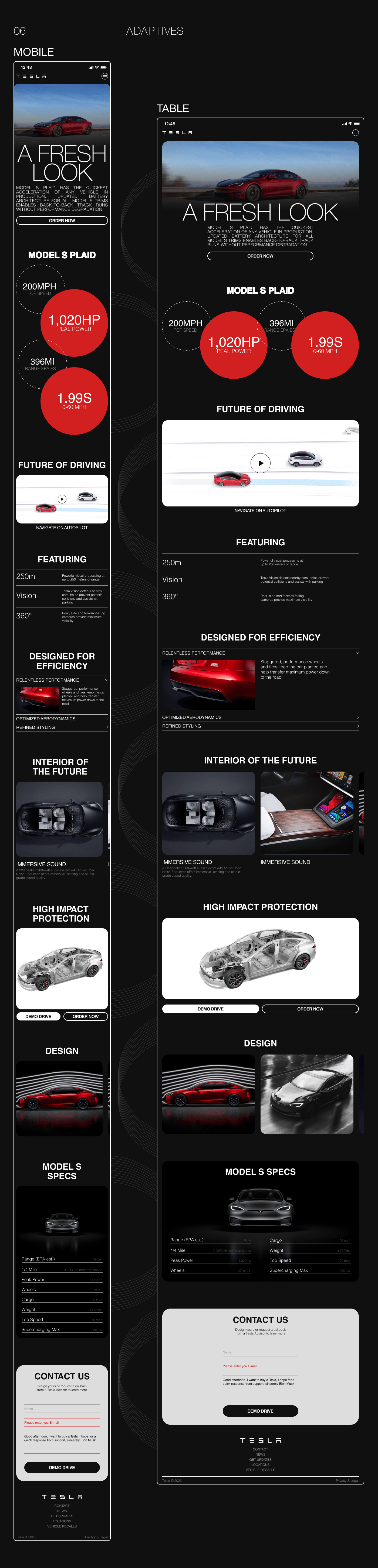 Tesla Model S | Lending concept — Изображение №9 — Интерфейсы на Dprofile