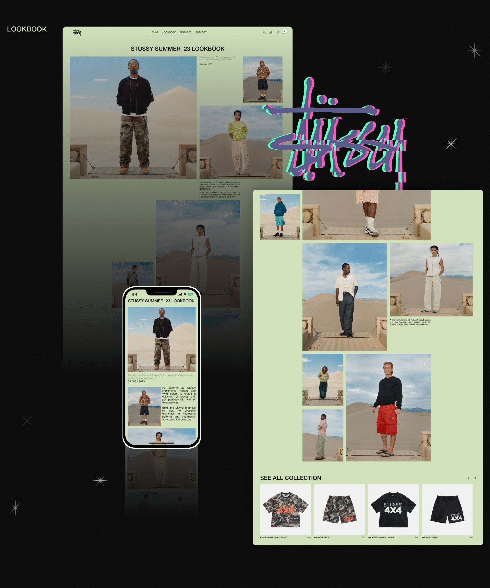 STUSSY | E-COMMERCE REDESIGN — Изображение №12 — Интерфейсы на Dprofile