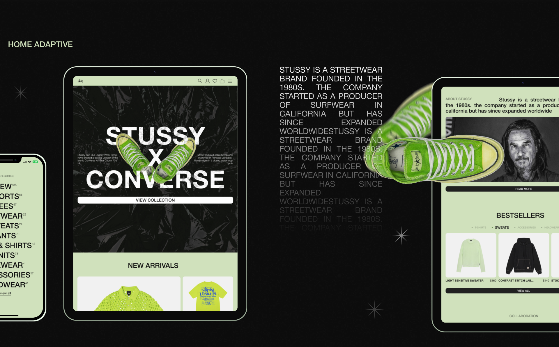 STUSSY | E-COMMERCE REDESIGN — Изображение №4 — Интерфейсы на Dprofile