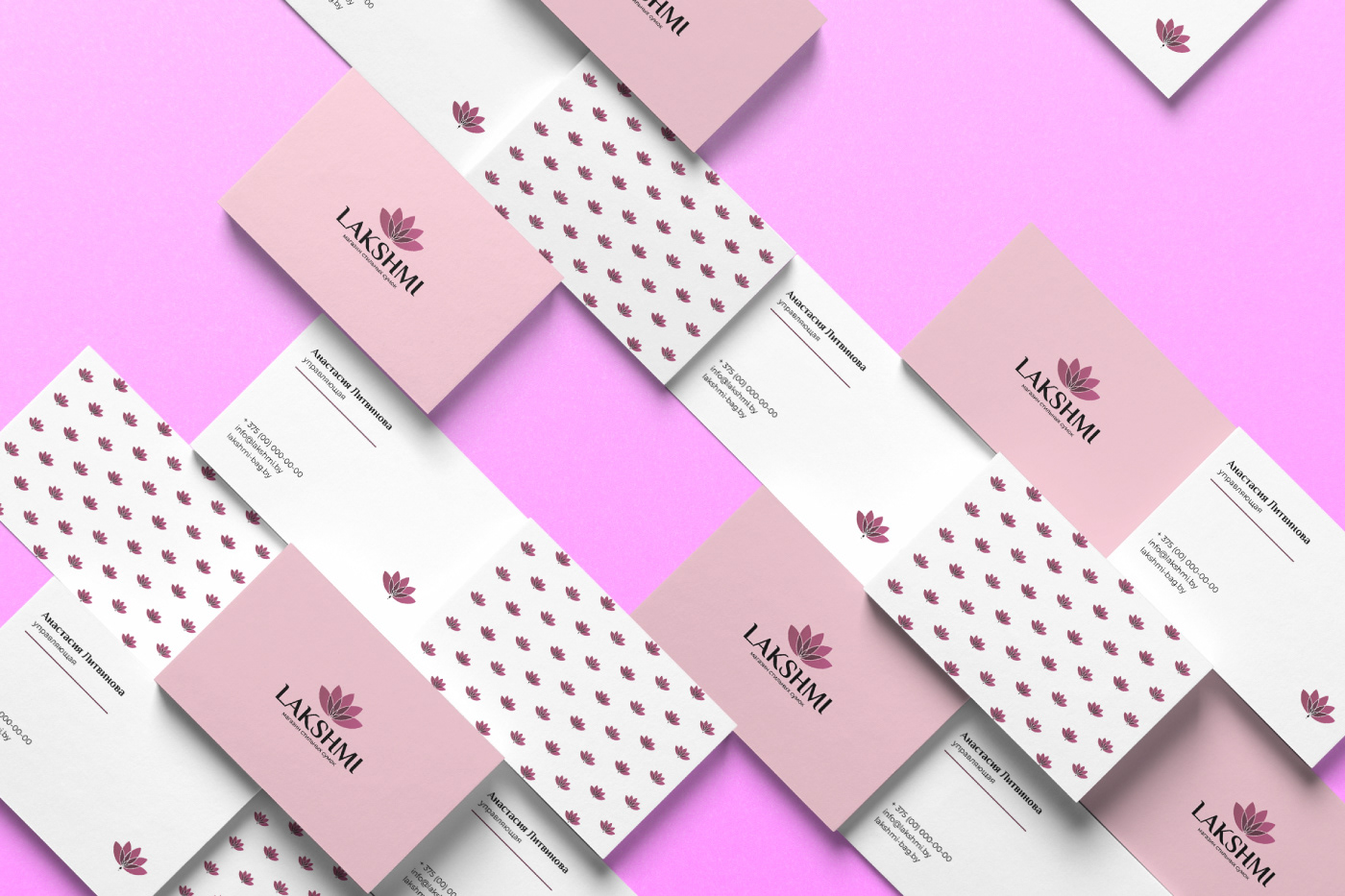 LAKSHMI / Logo and Brand Identity — Изображение №9 — Брендинг, Графика на Dprofile
