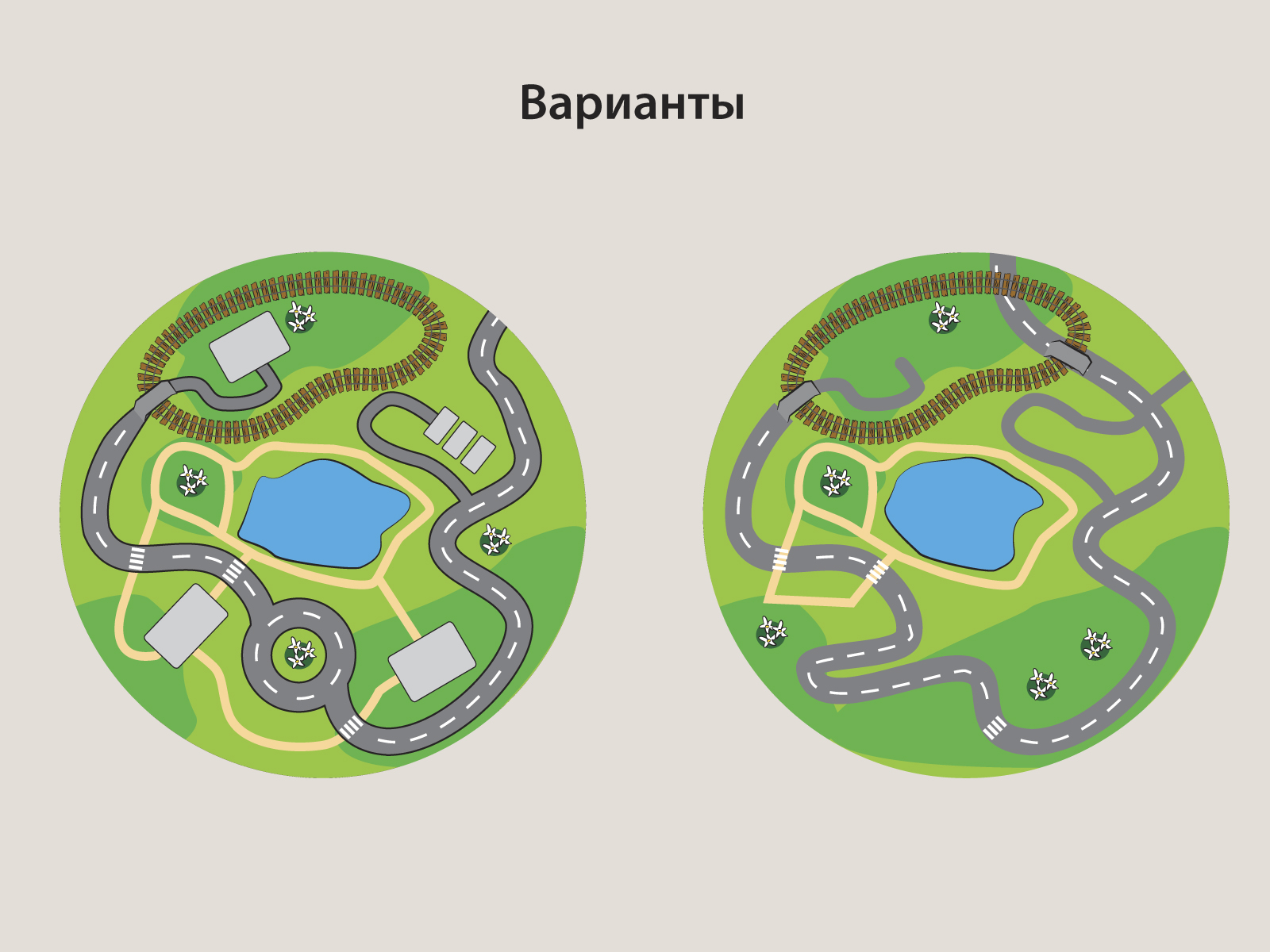 Игровое поле "Ландшафт" — Изображение №4 — Иллюстрация, Графика на Dprofile