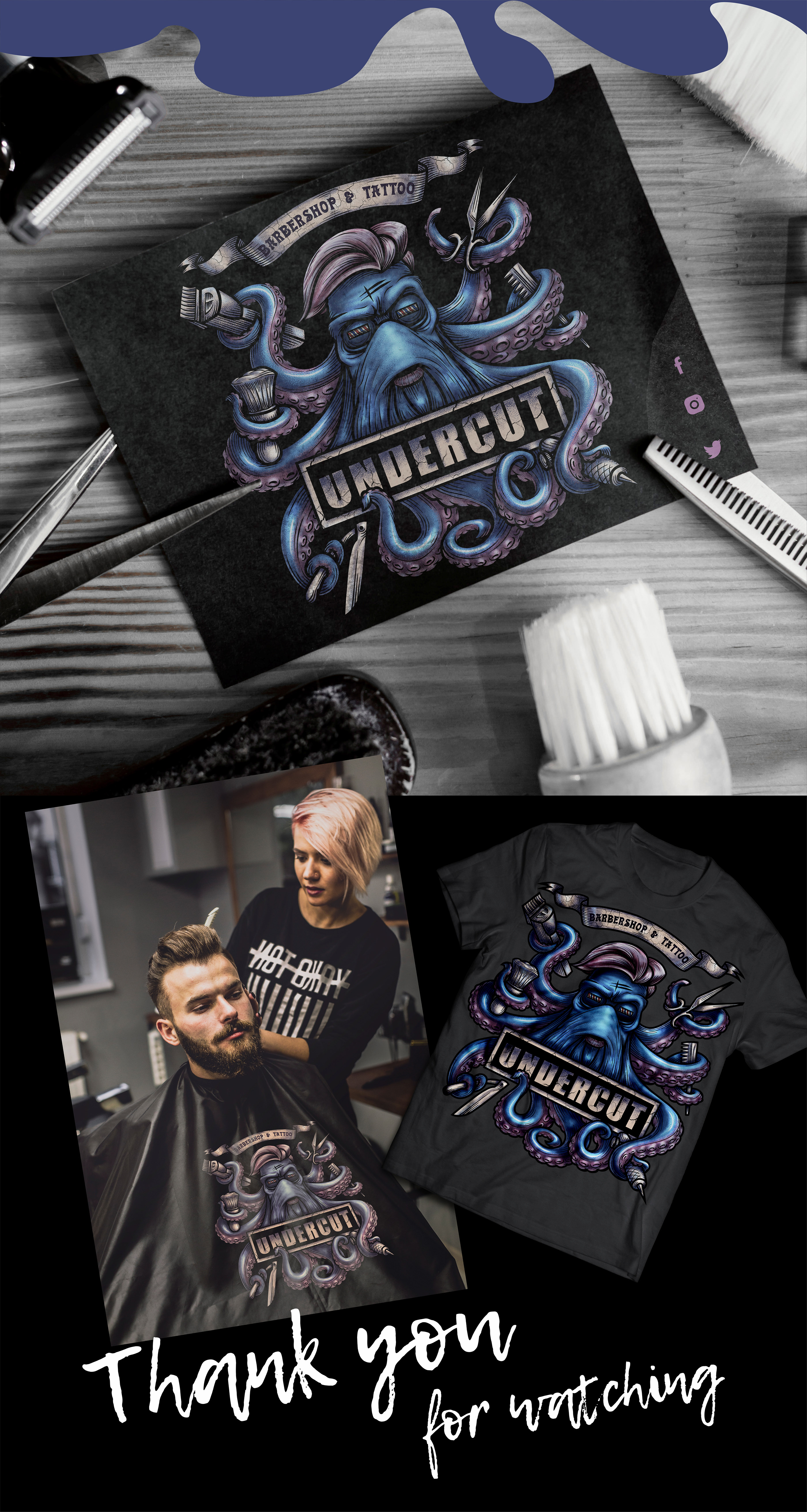 Character design for Barbershop — Изображение №5 — Иллюстрация, Графика на Dprofile