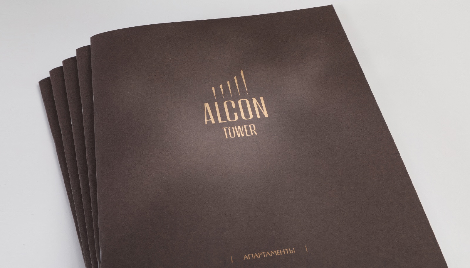 Маркетинговая брошюра Alcon Tower — Изображение №2 — Графика, Маркетинг на Dprofile